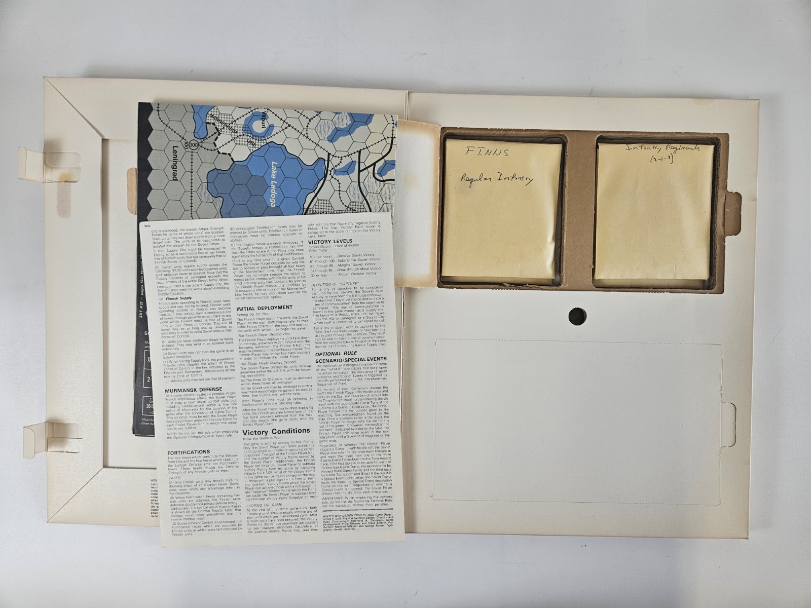 Winter War, Russo- Finnish, and Strategy & Tactics #33; SPI; 1972