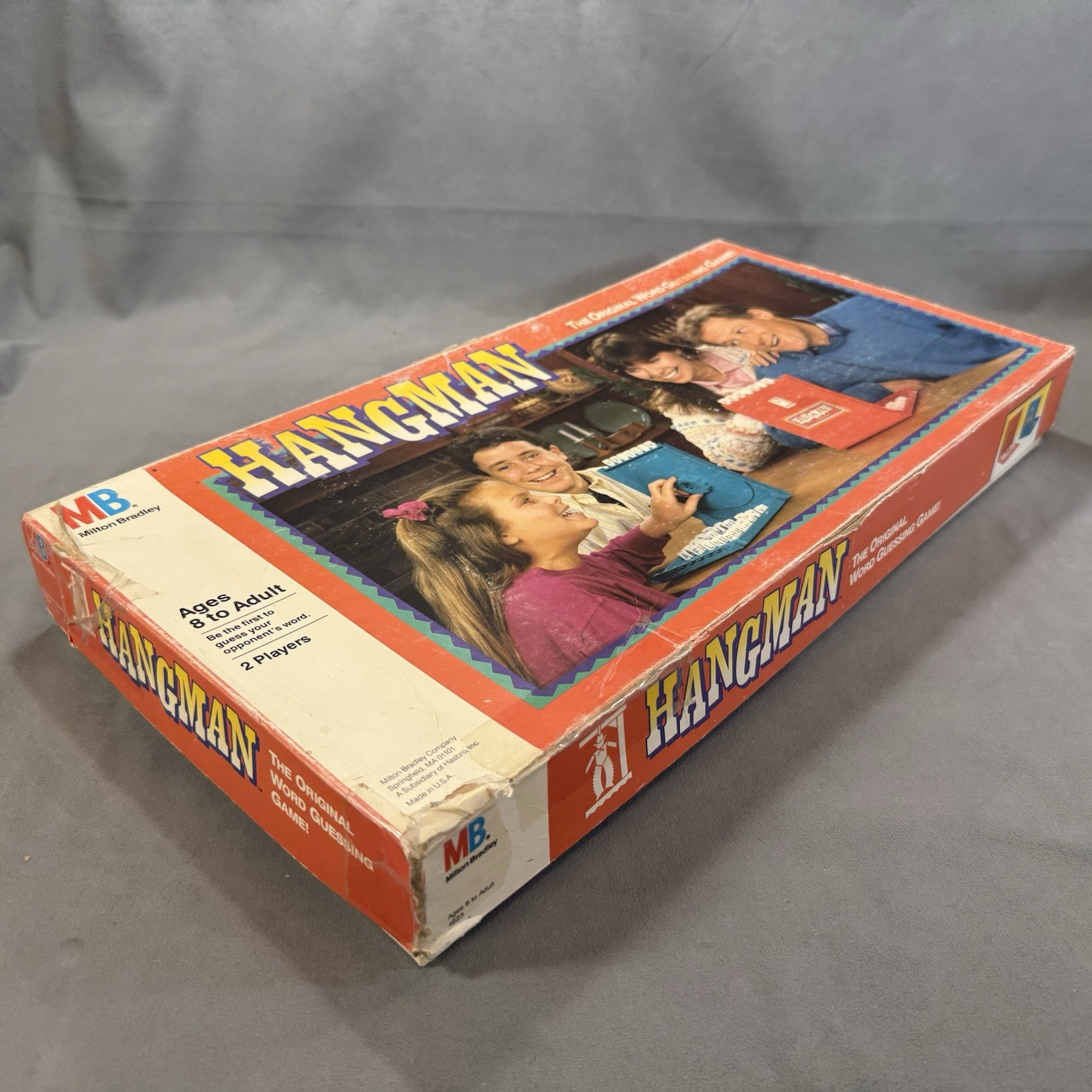 Vintage 1988 Milton Bradley Hangman Word Game – Good Condition