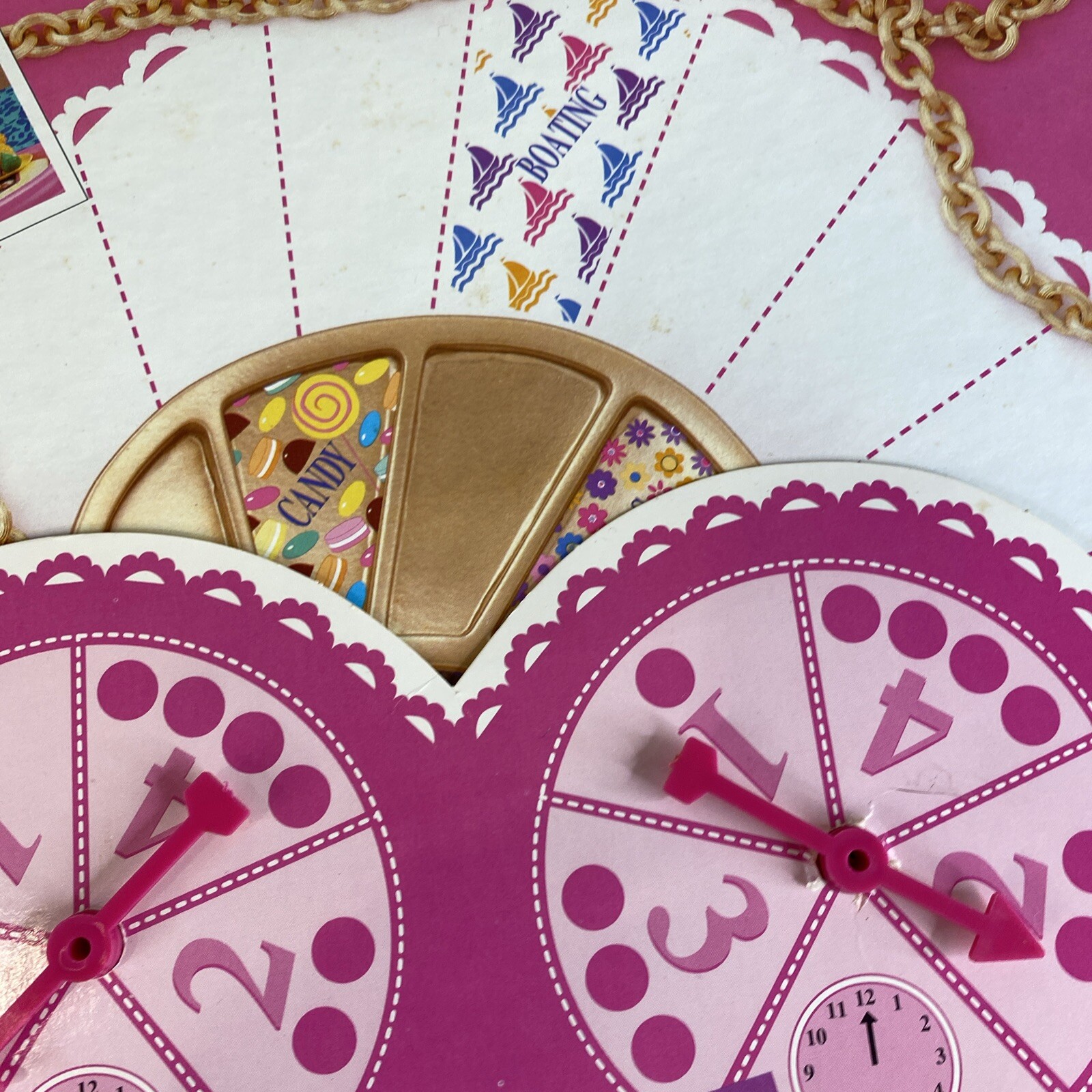 Vtg BARBIE DREAM DATE Golden Mattel Board Game Incomplete Replacement Parts