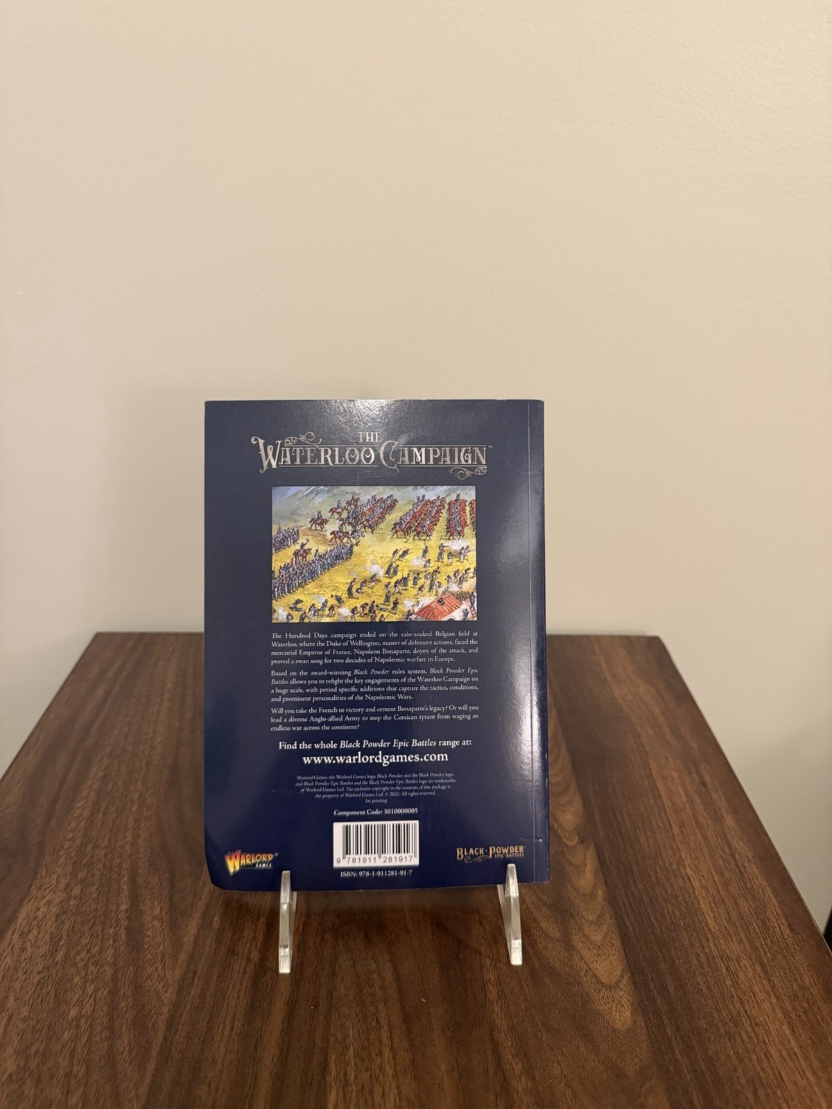 Black Powder Epic Battles: The Waterloo Campaign Rulebook