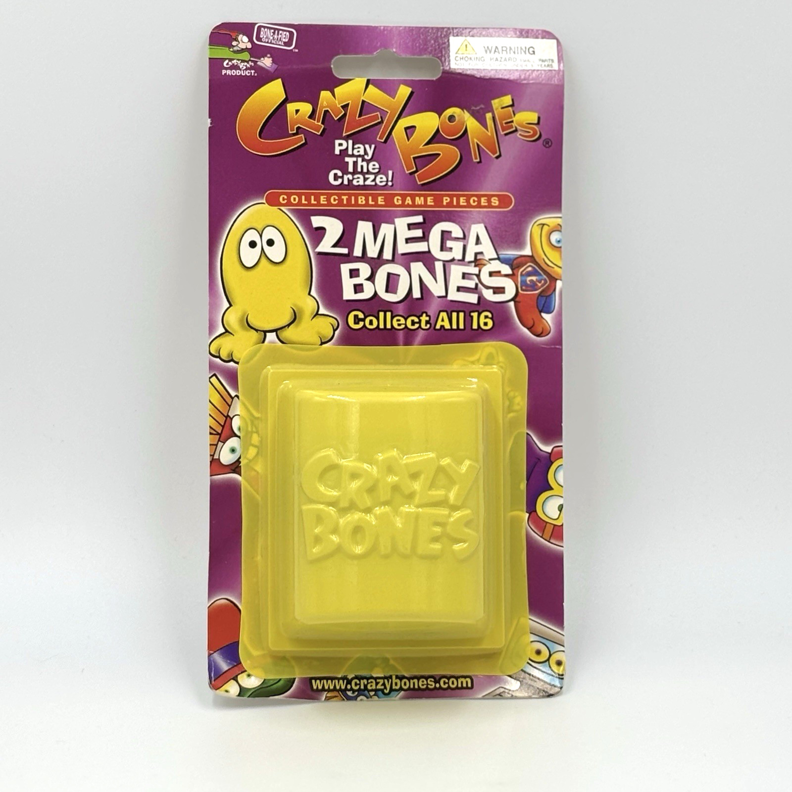 1 NEW Vintage Unopened MEGA BONES Sealed Pack Gogos Crazy Bones