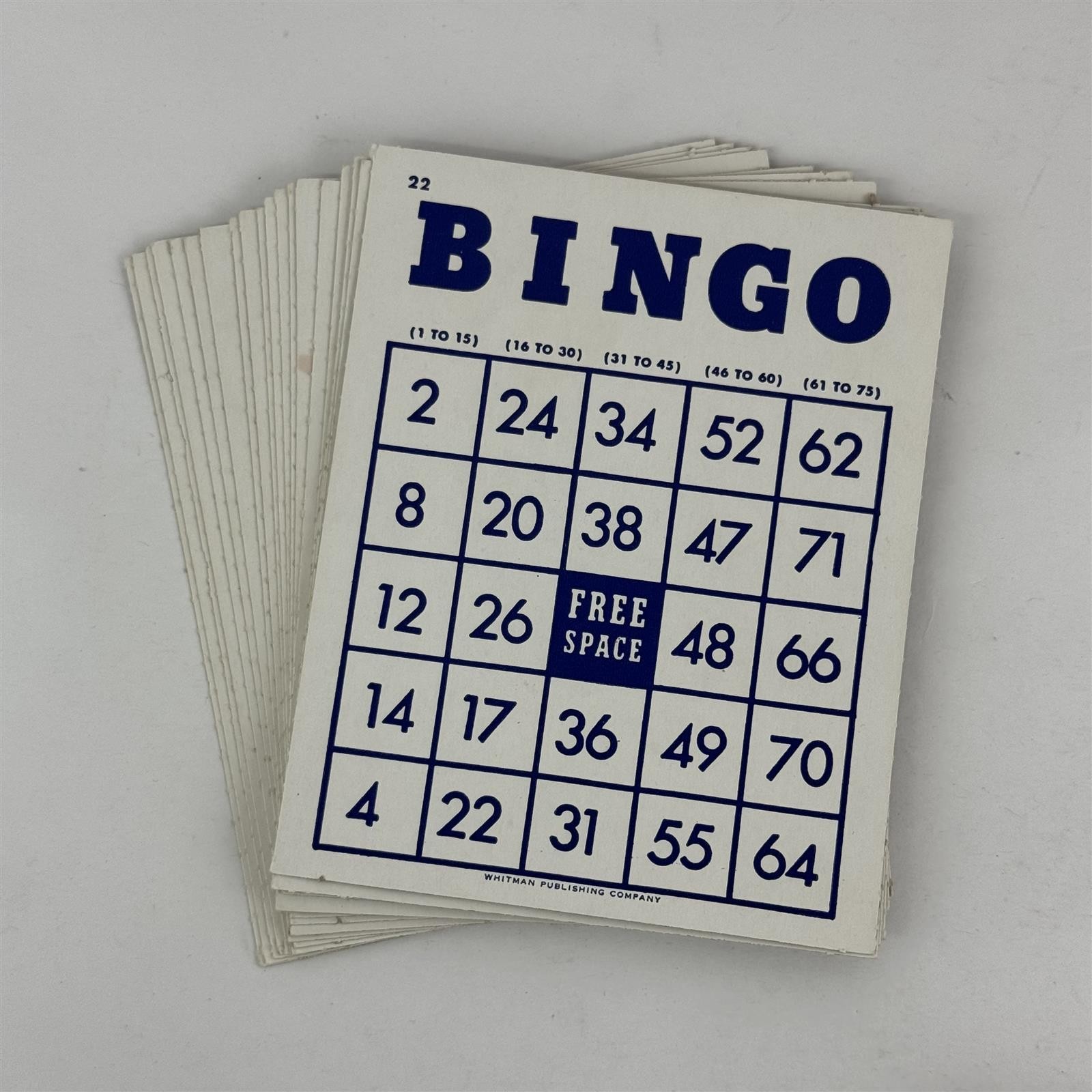 Vintage 1959 Whitman ‘Bingo for Young and Old’ Game Complete No. 4617