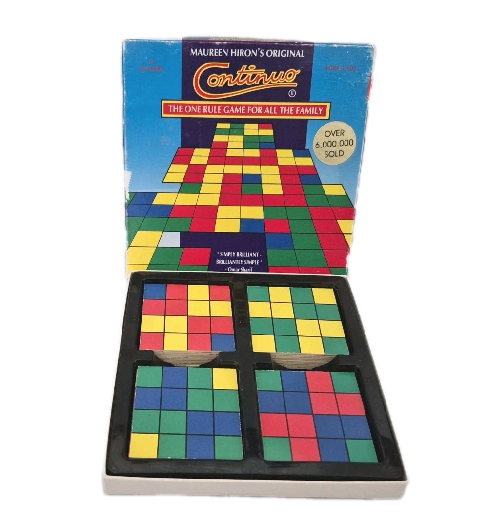 Vintage U.S. Games CONTINUO Maureen Huron Original 1982 Complete in Box