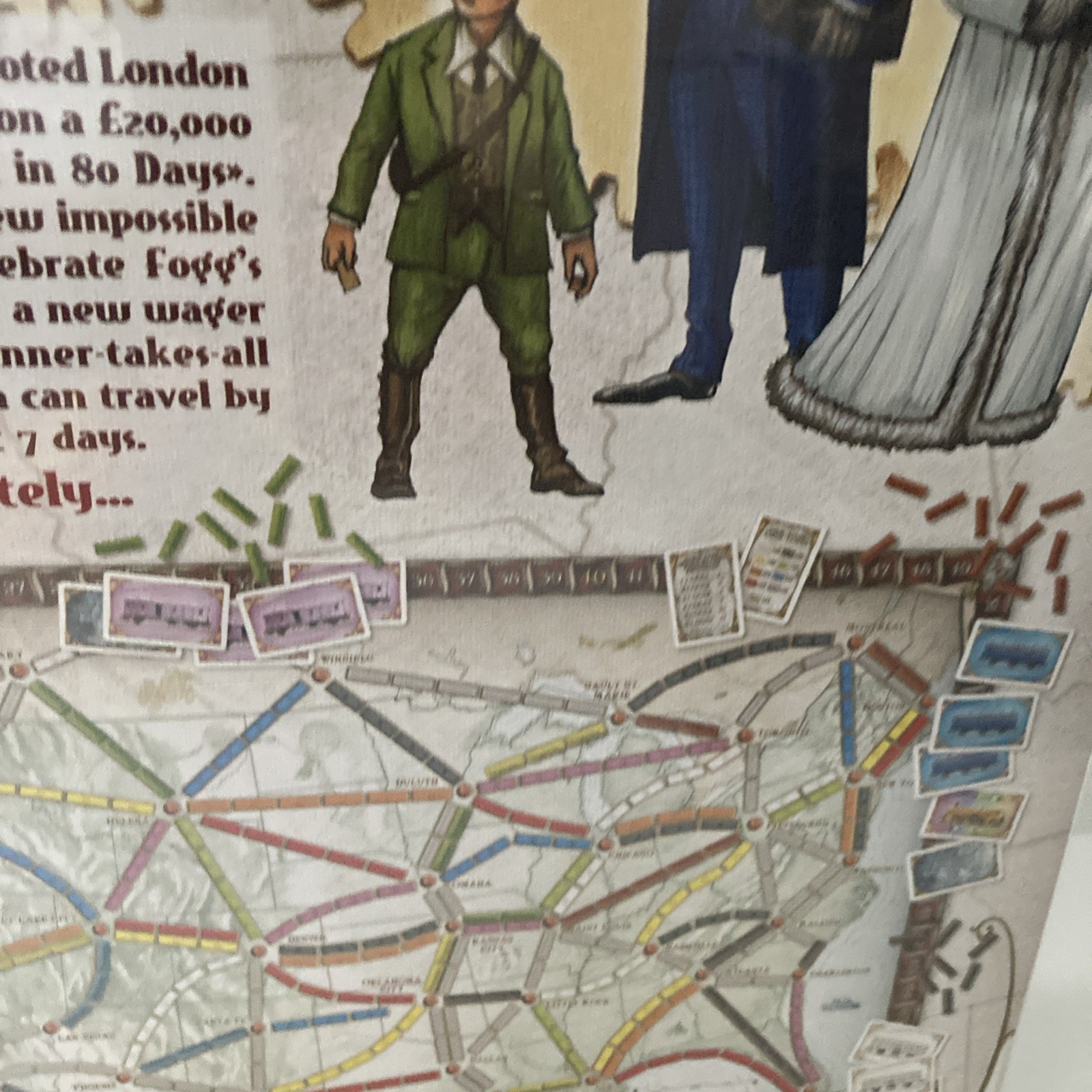 TICKET TO RIDE DAYS OF WONDER ALAN R MOON GERMAN GAME OPEN BOX SEALED PACKAGES