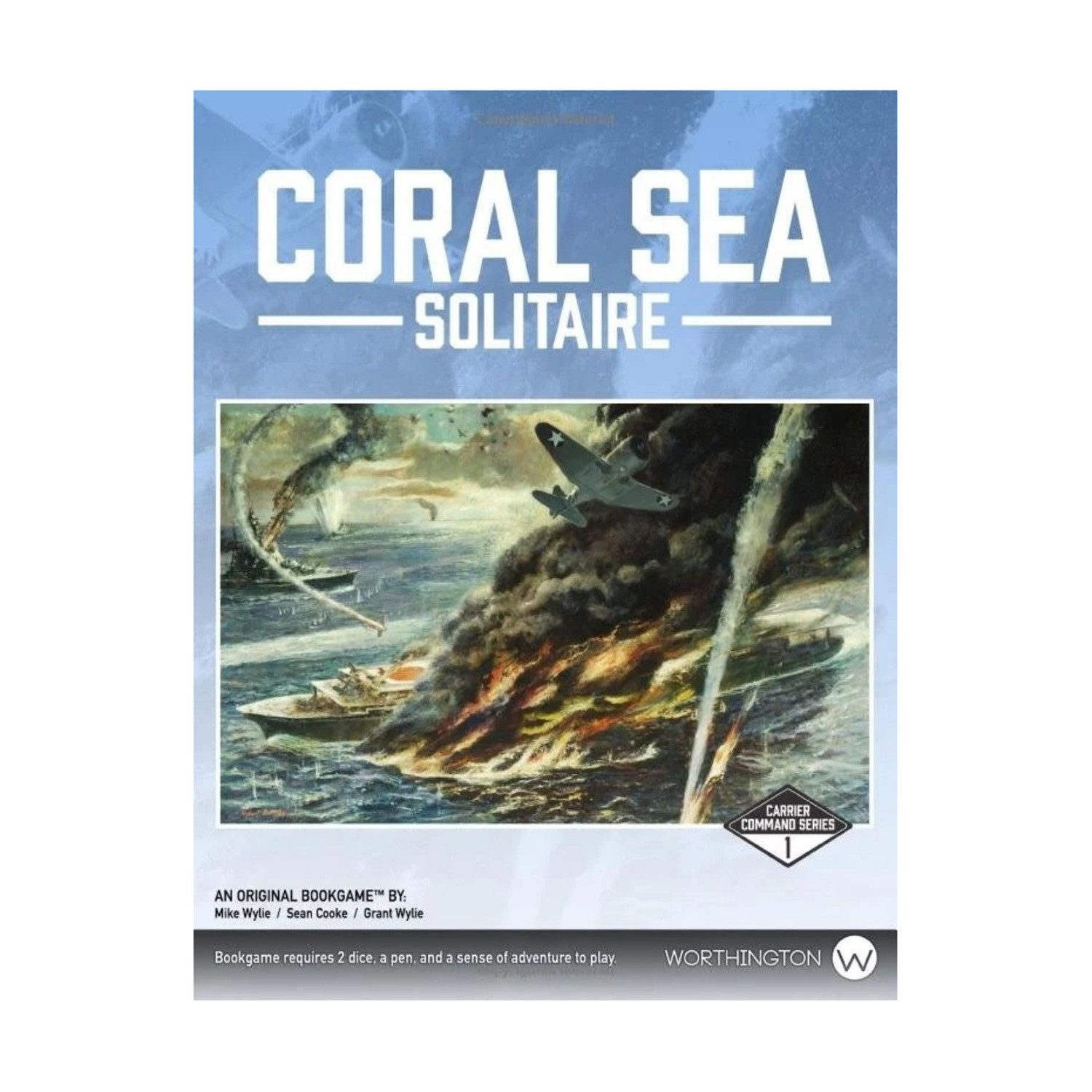 Worthington Wargames Coral Sea Solitaire VG+