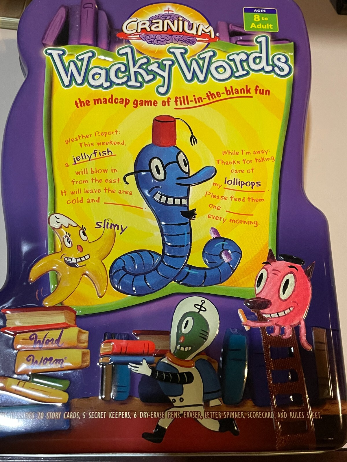 Cranium Wacky Words ages 8 to Adult 2006