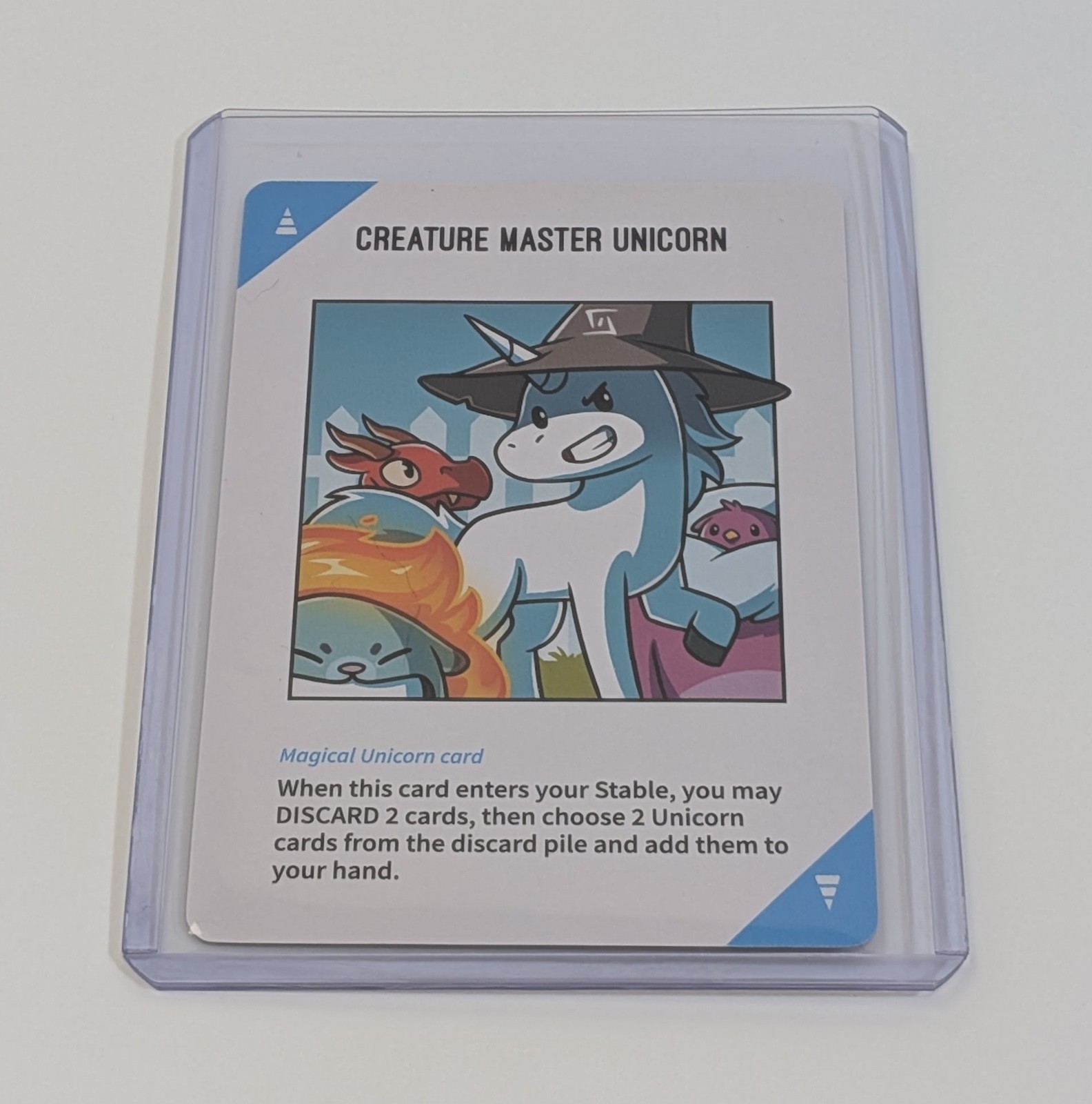 Unstable Unicorns Creature Master Unicorn Kickstarter Exclusive Promo Card New
