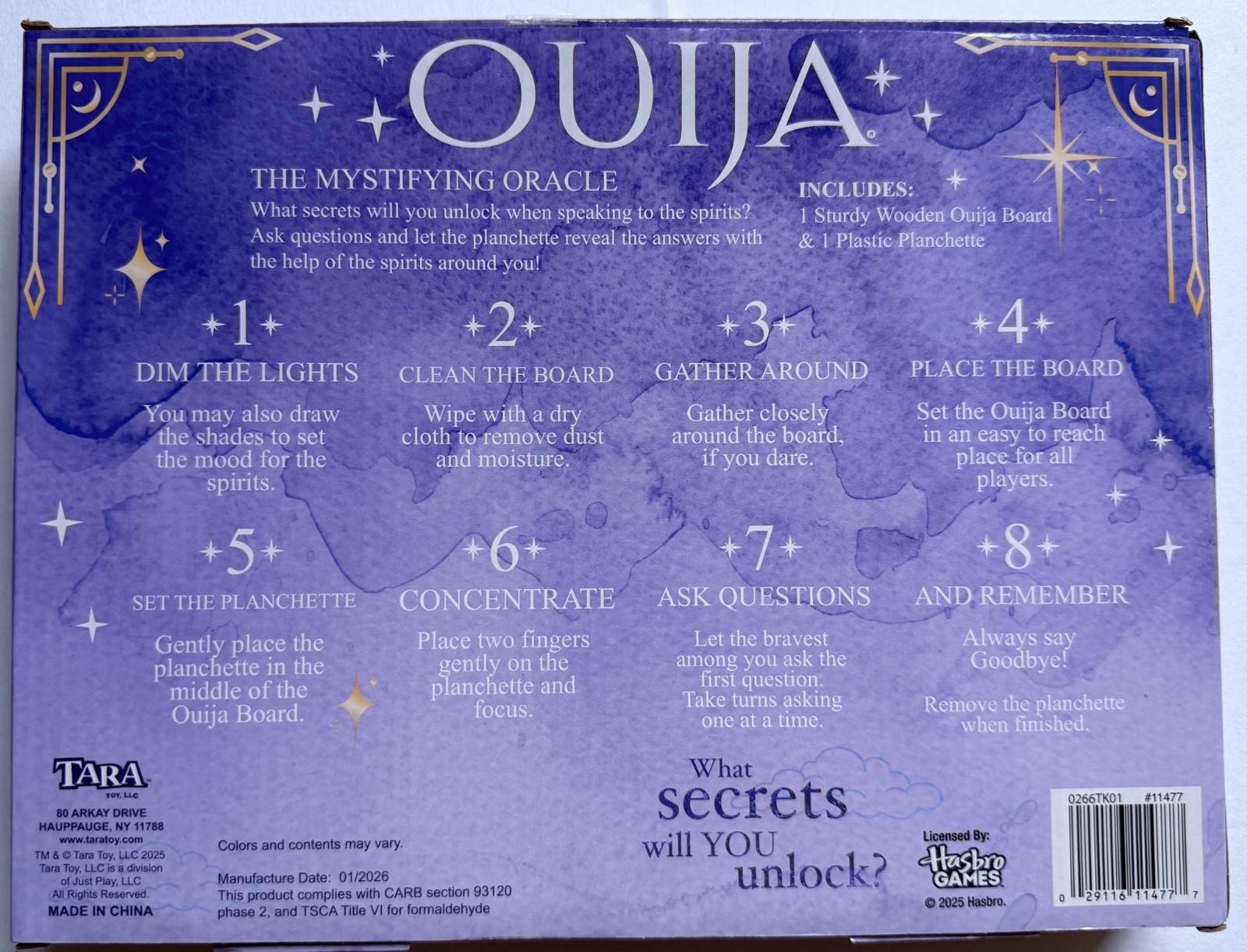 Ouija Board Game, New-Sealed Box!