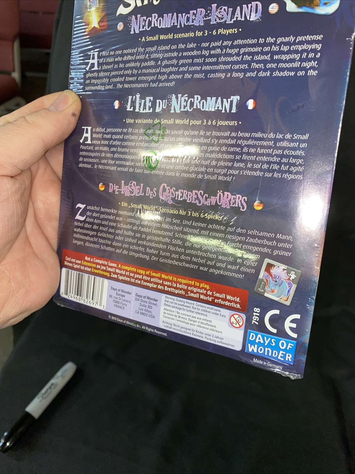 DOW 7918 Small World: Necromancer Island New Sealed MINT Y32