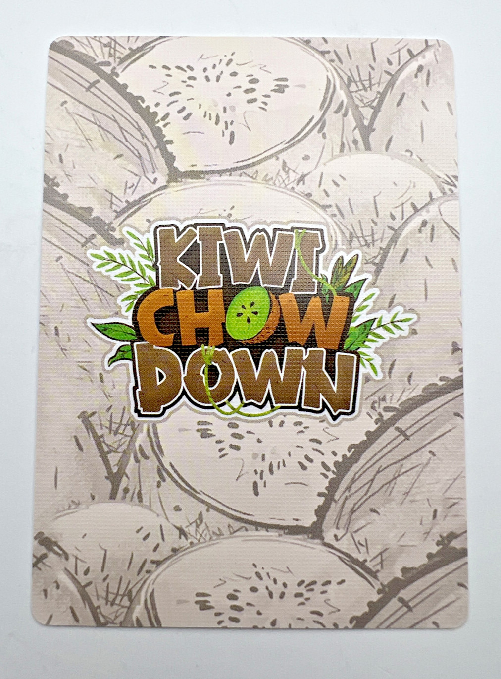 Kiwi Chow Down: Dice Tower 2024 Promo Card – Zen – Draco Studios