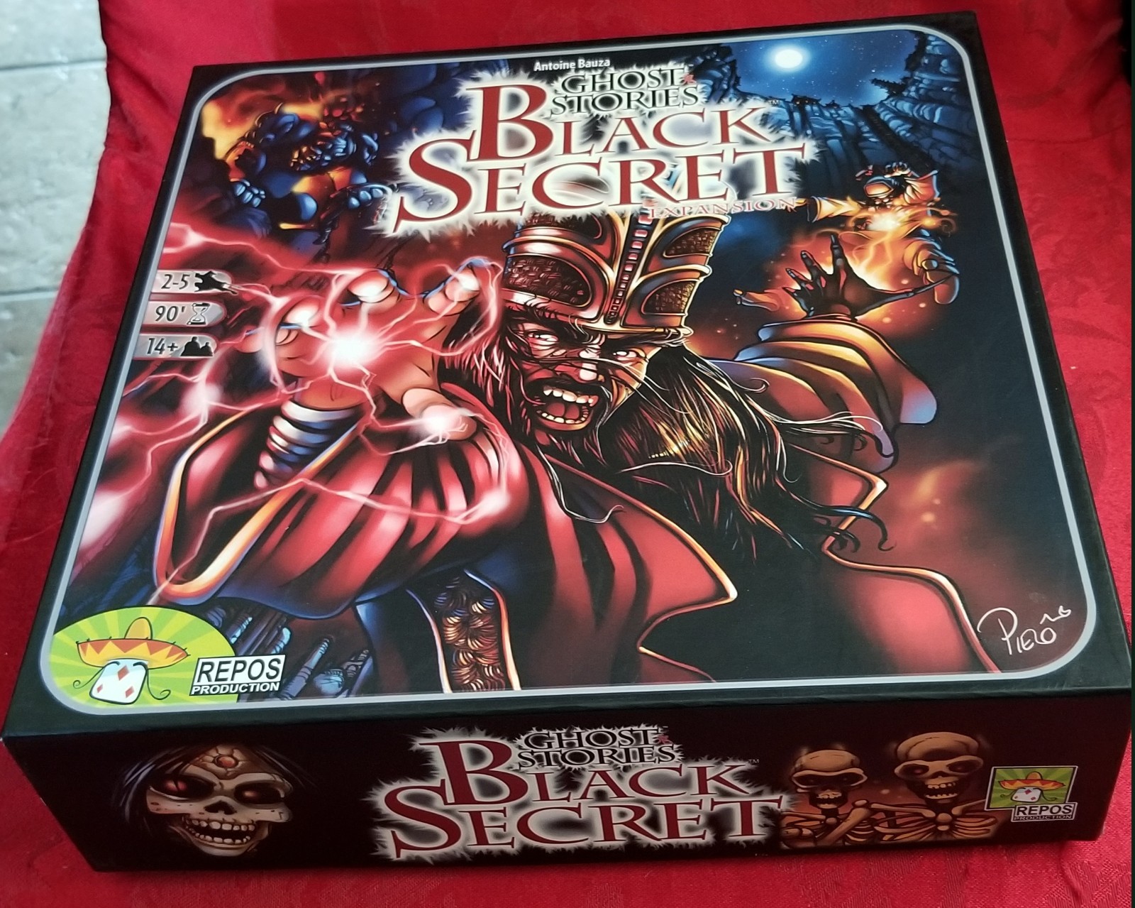 Ghost Stories Black Secret Expansion, 100% Complete, Mint Condition, RARE OOP