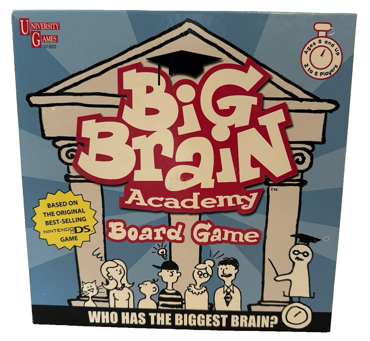 Big Brain Academy Board Game University Games Teachers Educators COMPLETE