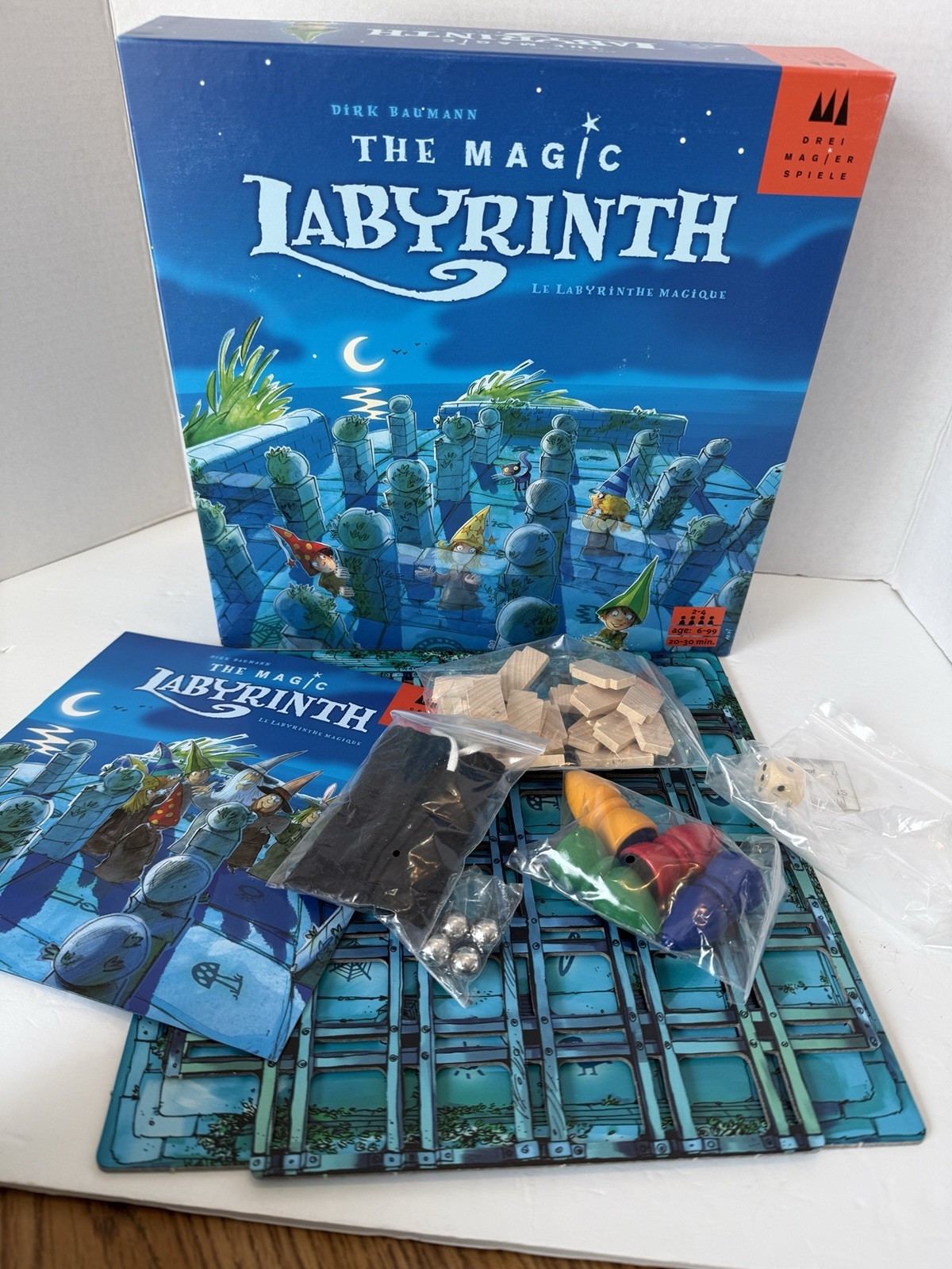 The Magic Labyrinth Game Drei Magier 2009 Maze Marbles Fantasy