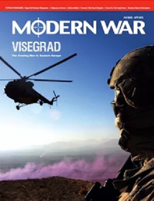 Modern War Magazine #16, DG, Visegard 4 Coming War East Europe, + UNPUNCHED Game