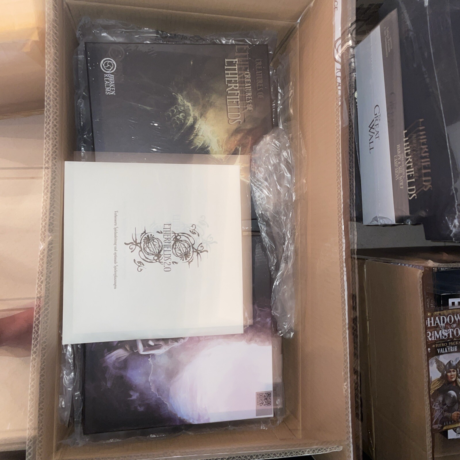 Kickstarter – Etherfields Pledge German Original Box Awaken Realms