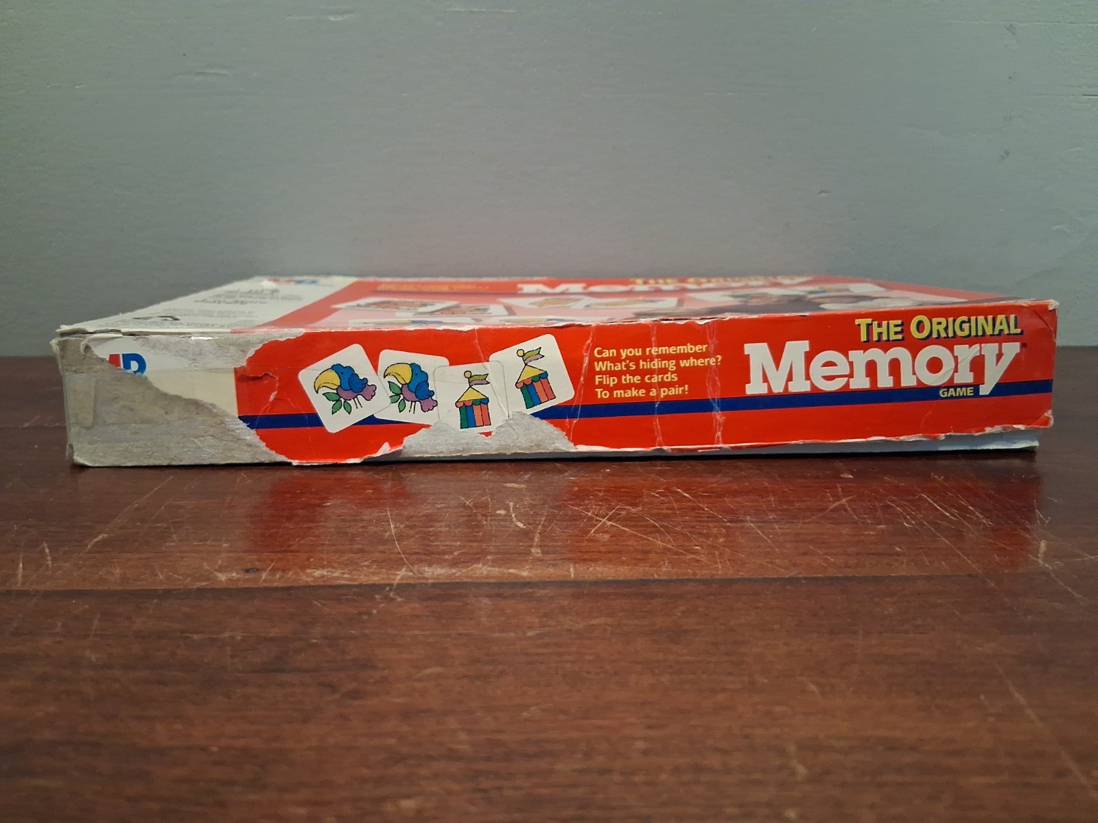 Lot of 2 Vtg 1980’s Milton Bradley THE ORIGINAL MEMORY Game & FRONTS AND BACKS