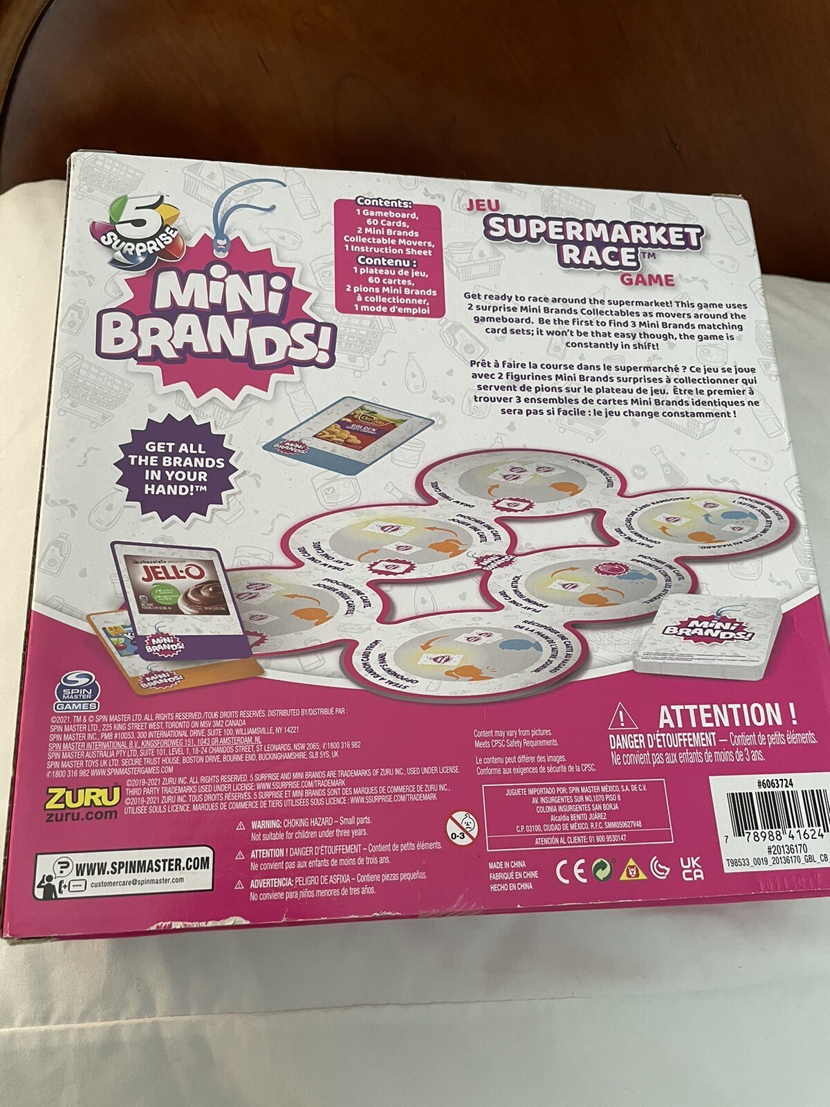 Mini Brands Supermarket Race Game. Brand New