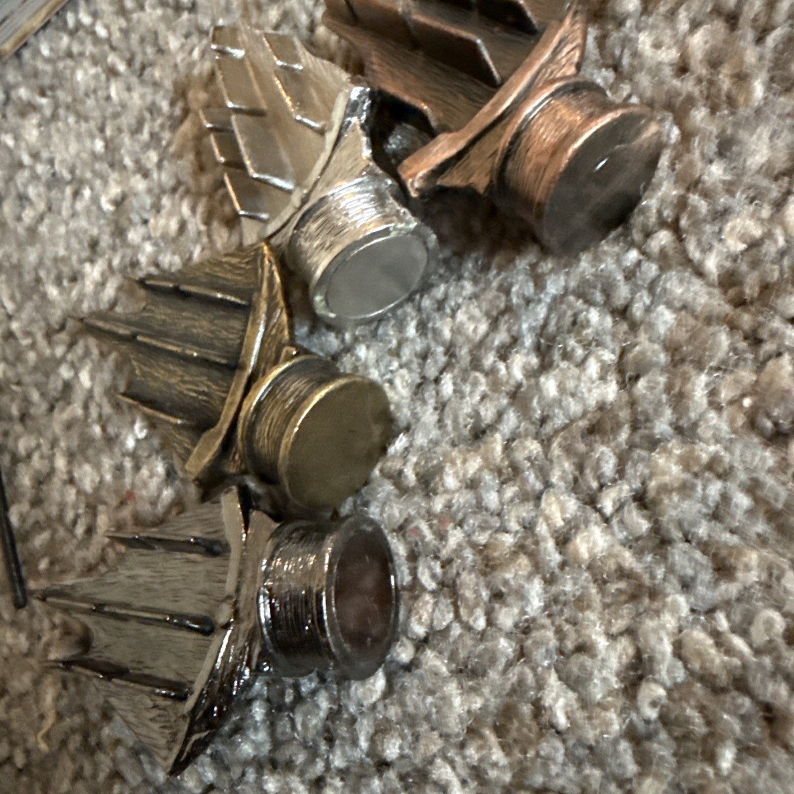 Front Porch Classics DREAD PIRATE Replacement Pieces (4) Metal PIRATE SHIPS