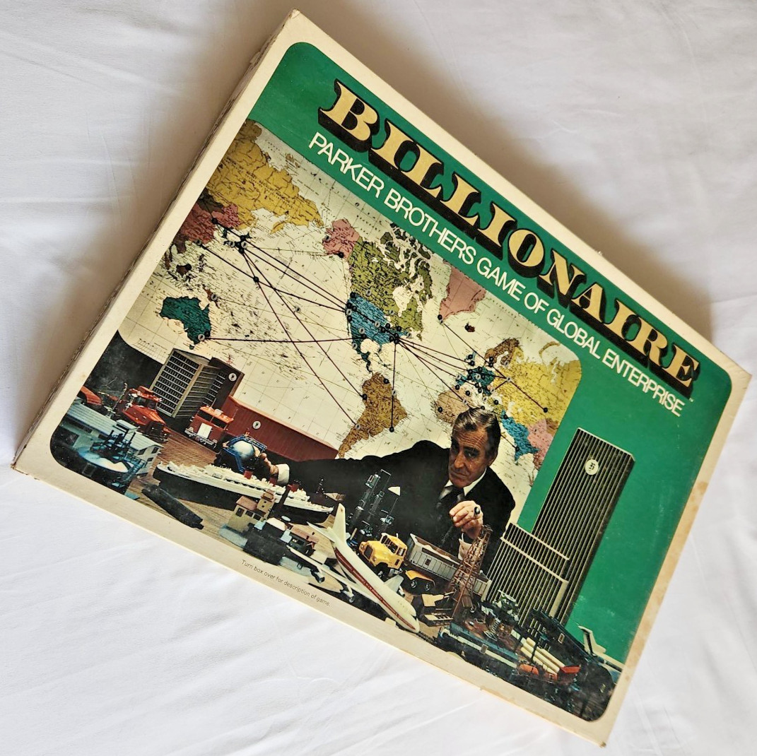 Millionaire (1973) Age 10 to Adult , 2 to 4 players Table Top Board Game