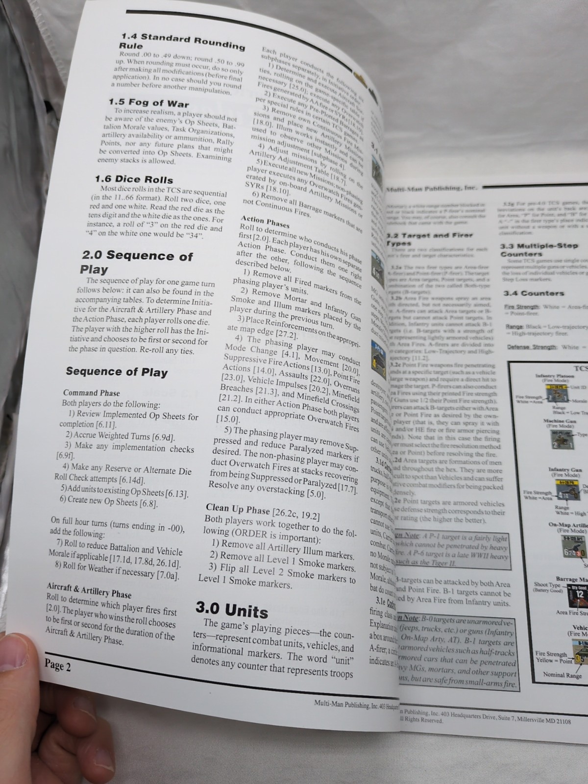 Multi-Man Publishing Tactical Combat Series v4.02 Series Rules