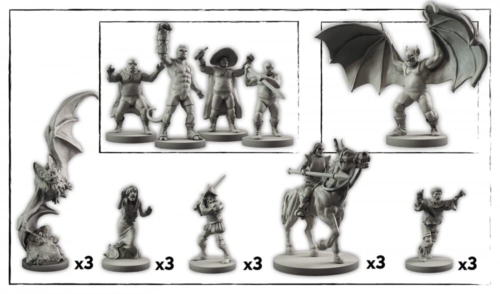 Hellboy The Board Game Hellboy in Mexico Expansion Horror Game By Mantic Games