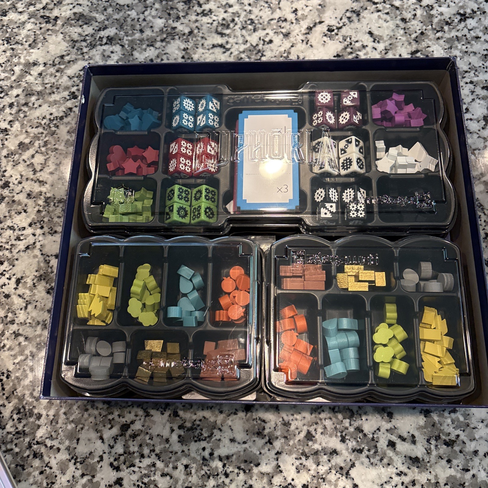 Euphoria Board Game with Ignorance is Bliss Expansion and Game Trayz!