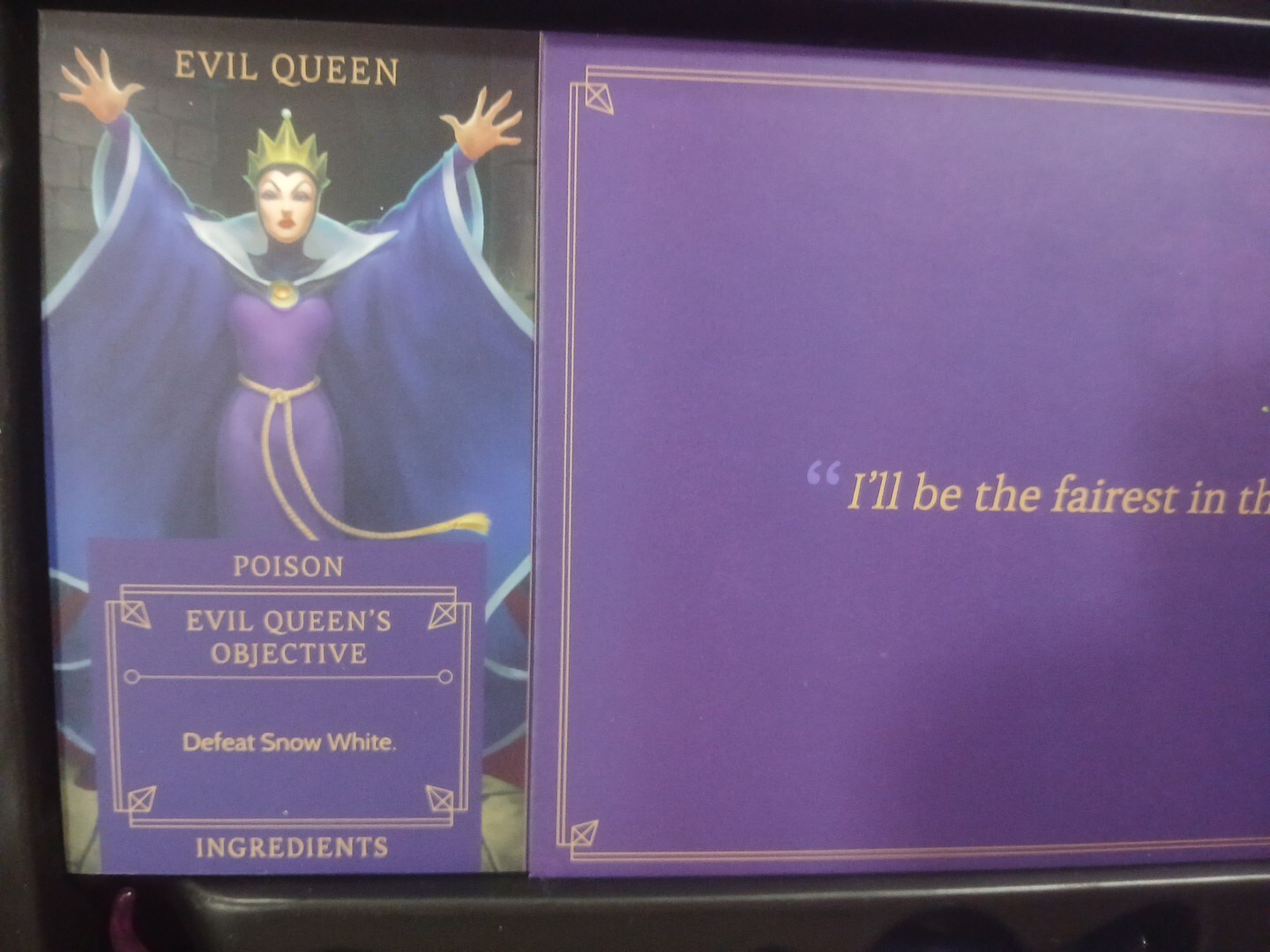 Ravensburger Disney Villainous: Wicked to The Core Board Game Complete! Mint!
