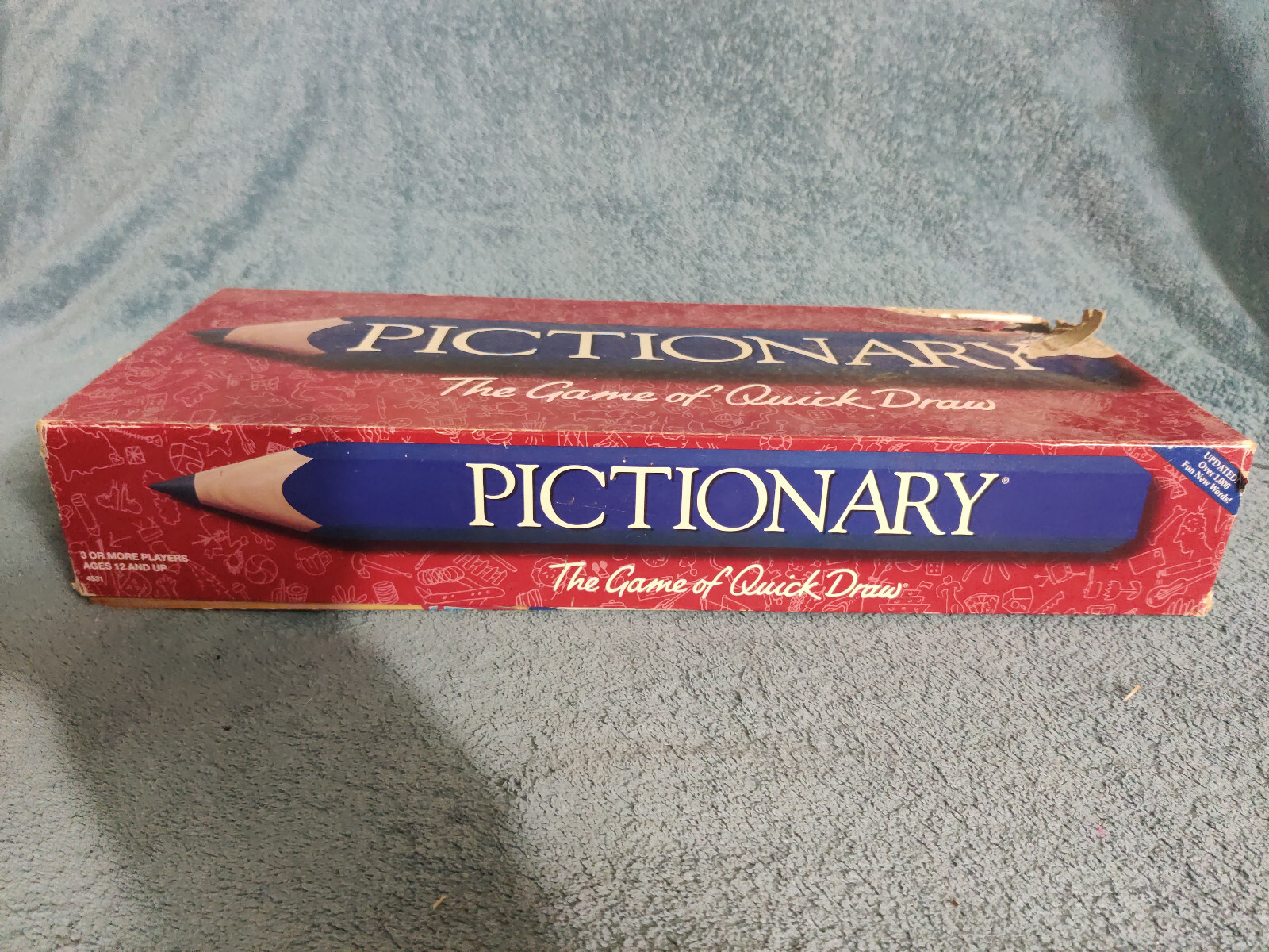 Vintage Pictionary 1993- 1997 Edition Incomplete Replacement