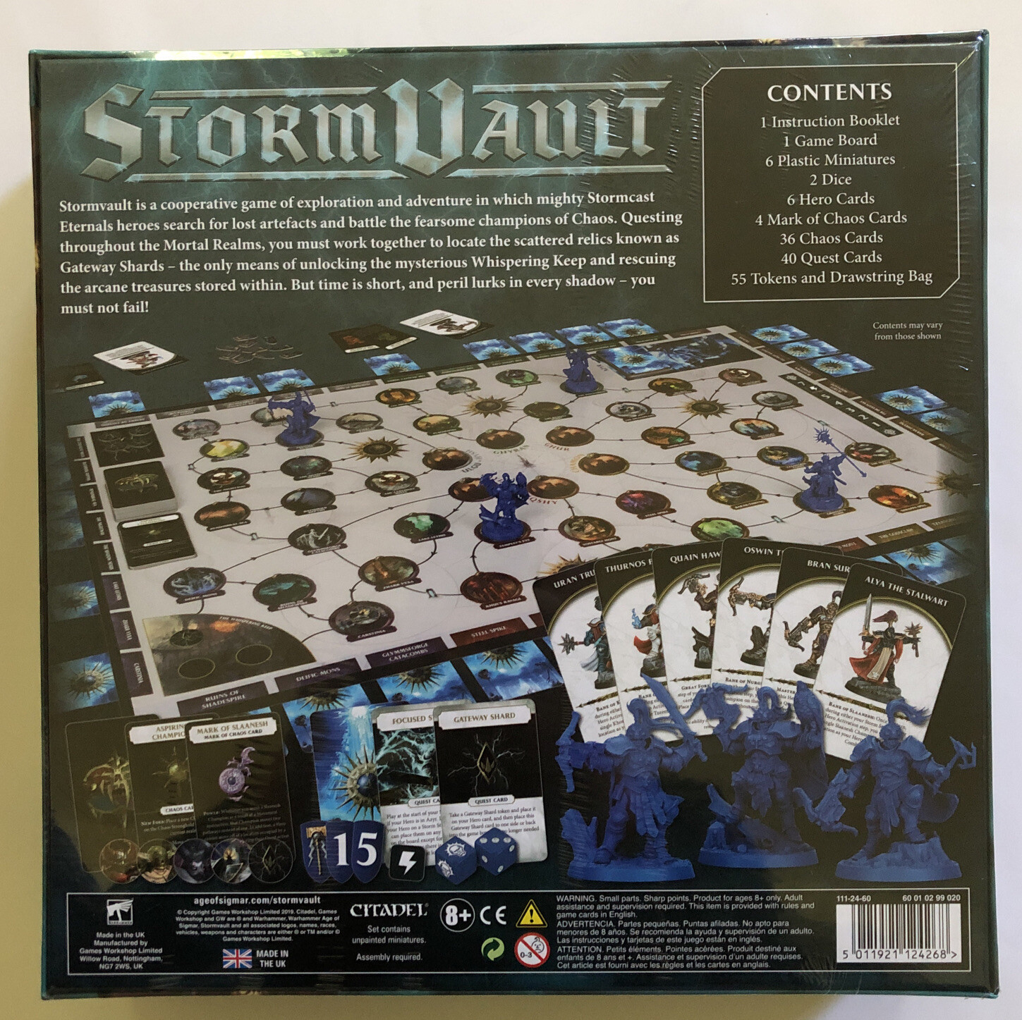 Stormvault Age of Sigmar The Cooperative Fantasy Adventure Board Game – New