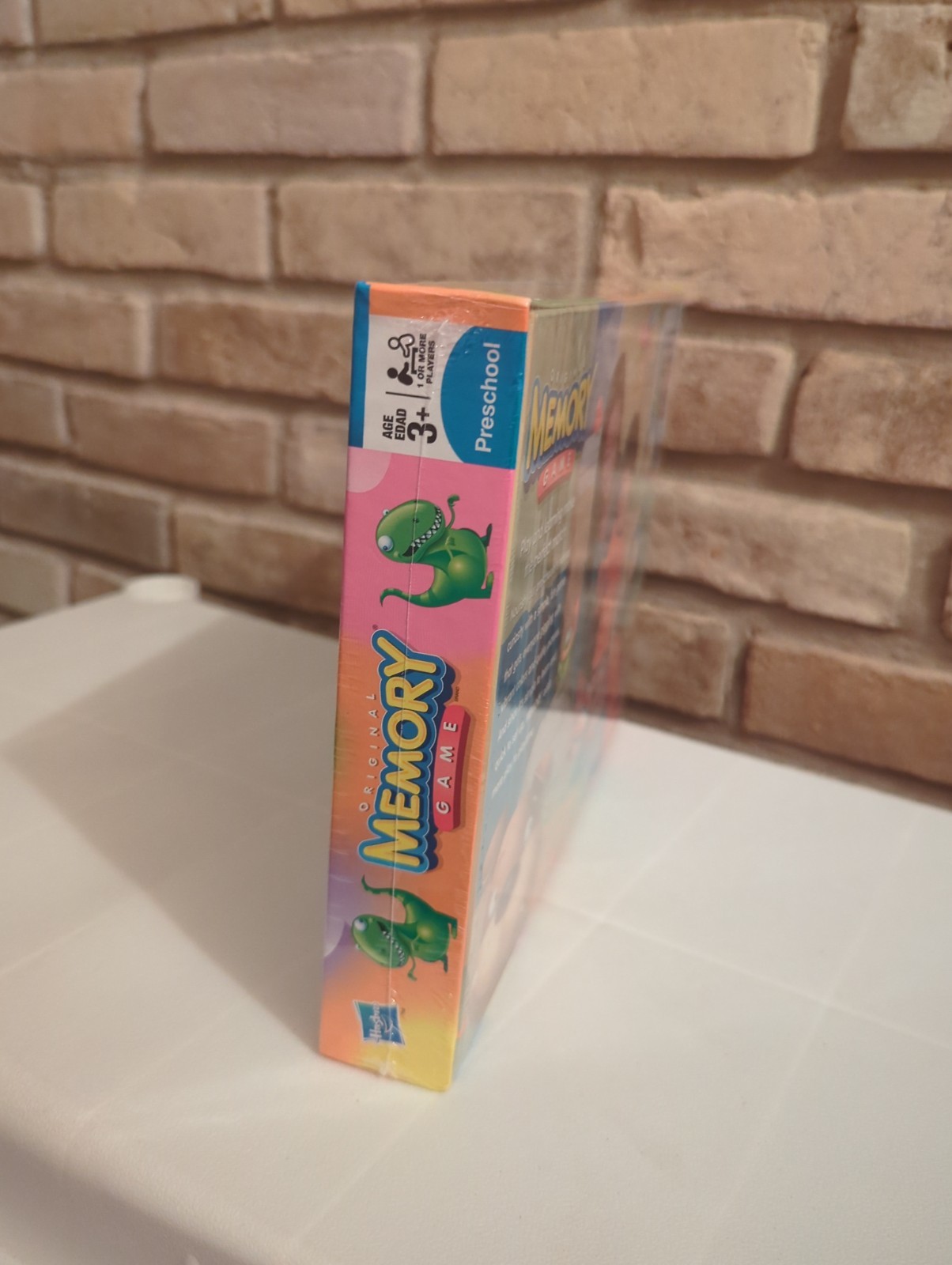 Milton Bradley Hasbro Original Memory Game Preschool 3+ 2007 BRAND NEW SEALED