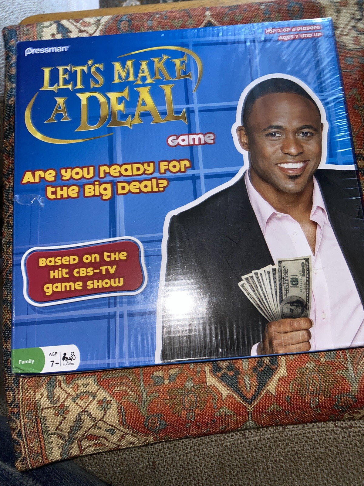 Pressman Let’s Make a Deal Family Game 3-4 Players Ages 7+, 2010 – New Sealed