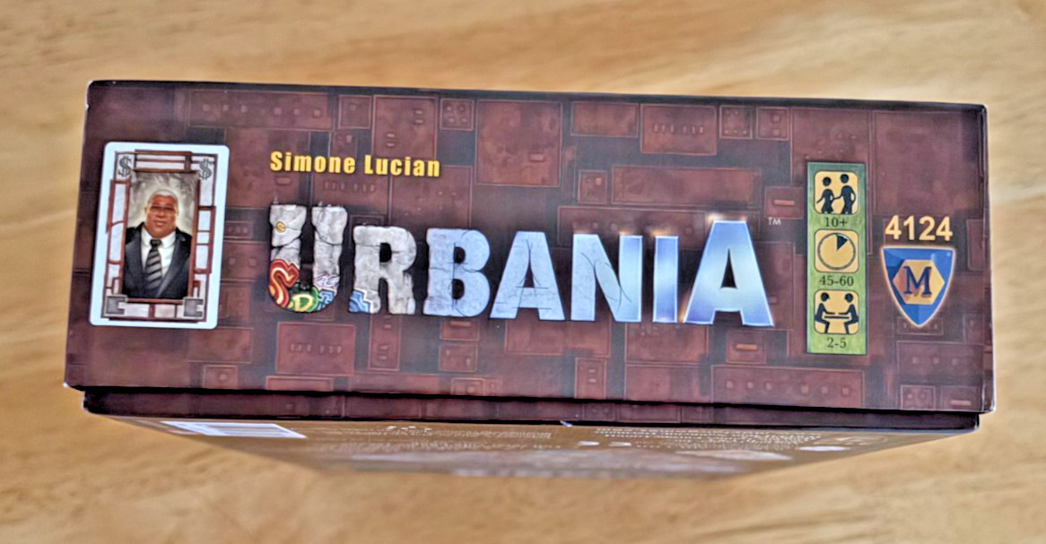 Look 👀 Urbania Board Game by Simone Lucian Mayfair Games 2012 Game