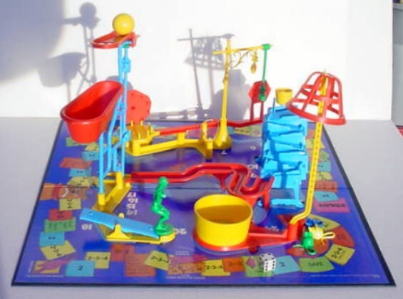 1986 Milton Bradley Mousetrap 100% Complete Board Game Mouse Trap Zany Crazy