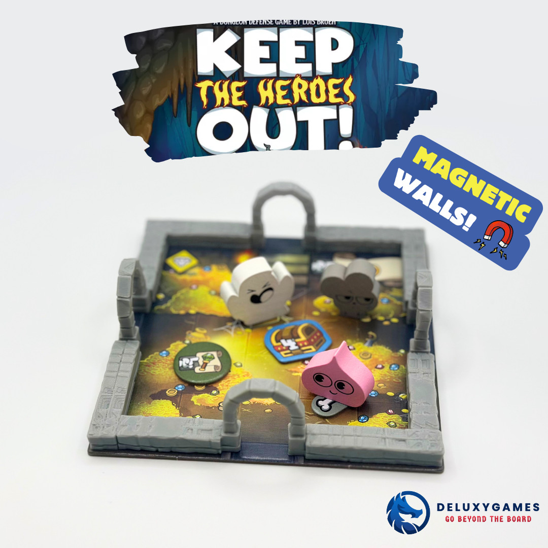 Keep The Heroes Out! – 45 Magnetic Walls
