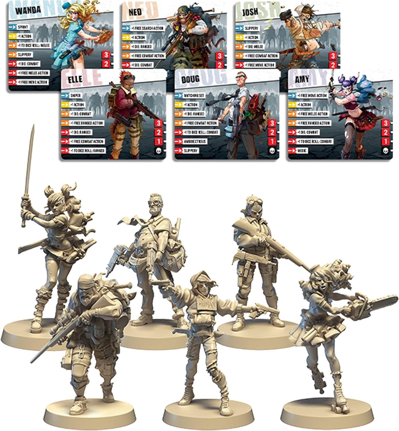 Zombicide 2nd Edition Strategy Board Game | Cooperative Game for Teens and Adult