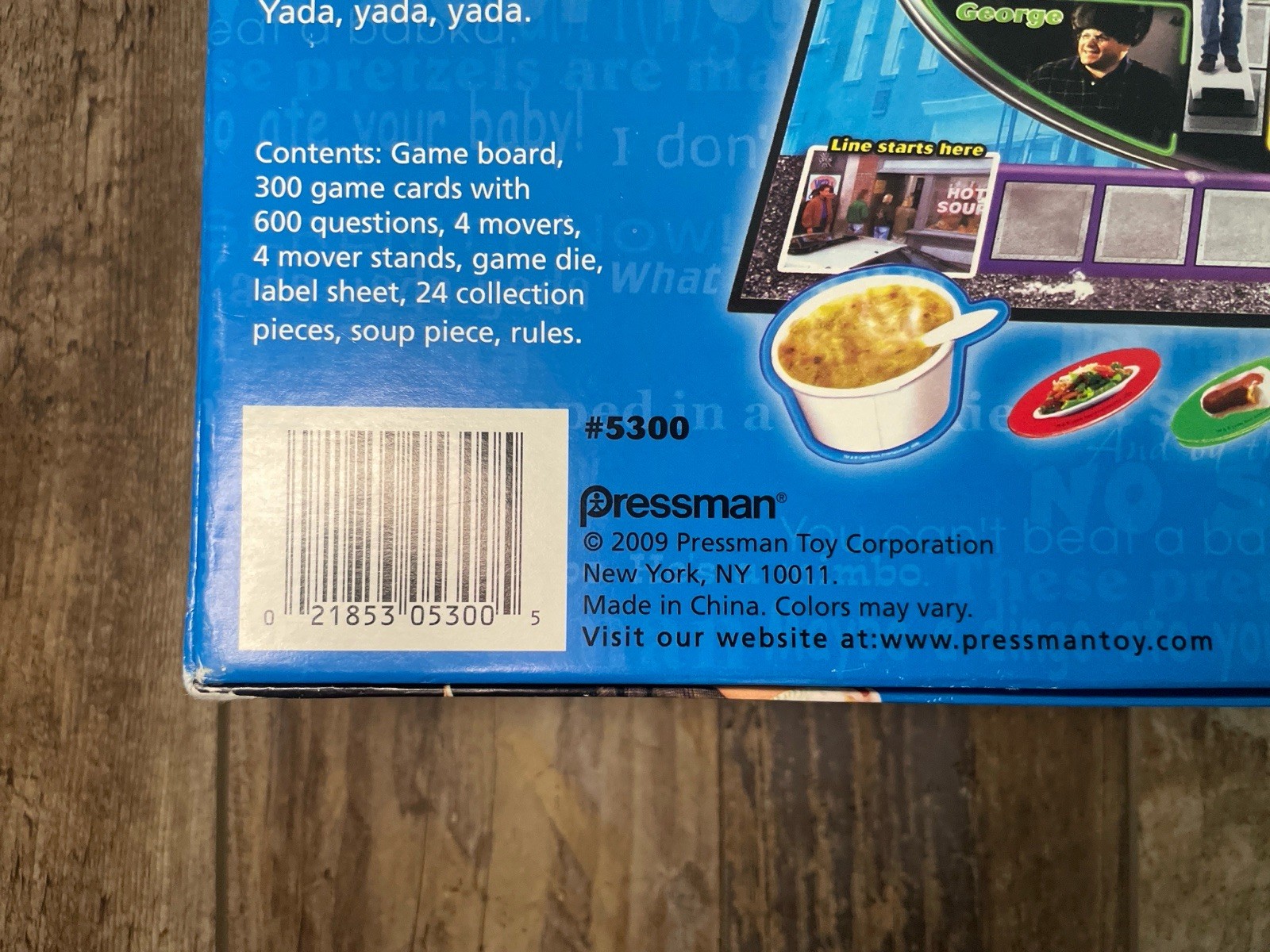Pressman Seinfeld Trivia Game 2009 Complete – Adult Board Game #5300