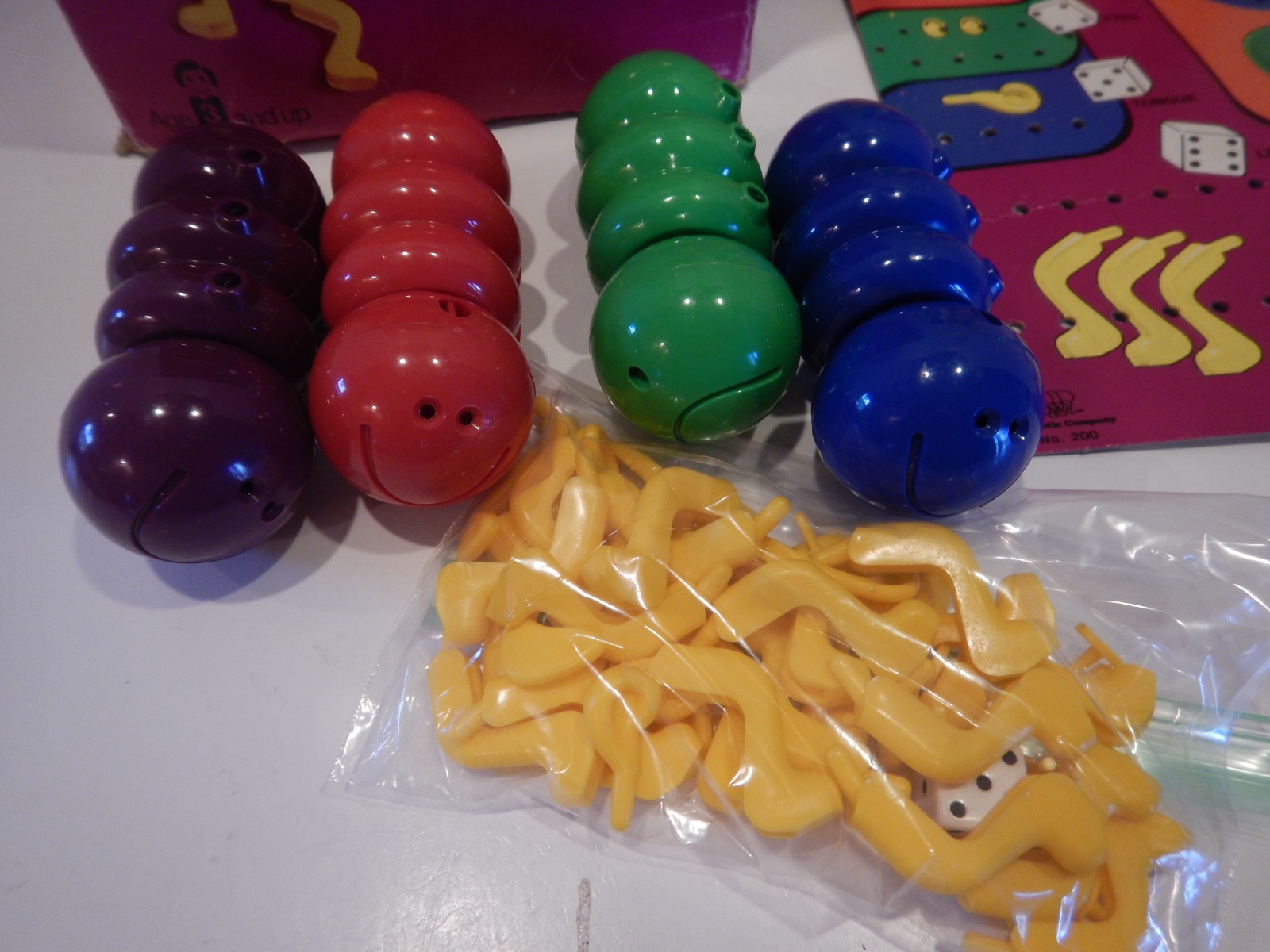Vintage 1976 Schaper Cootie Game Toy COMPLETE Set with Original Box