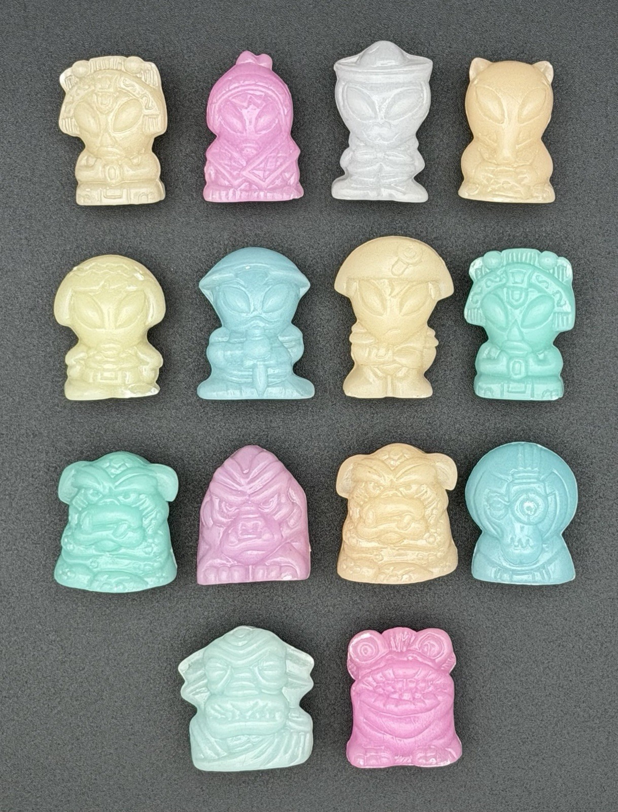 Lot of 14 Geloucos Gelocosmicos Brazil Like Crazy Bones Damaged – See Pics