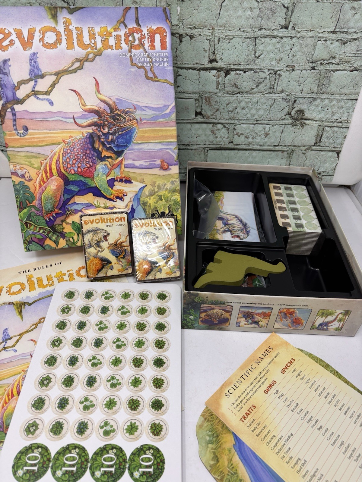 Evolution Board Game by North Star Games 2017 – Complete Game NEW-open box