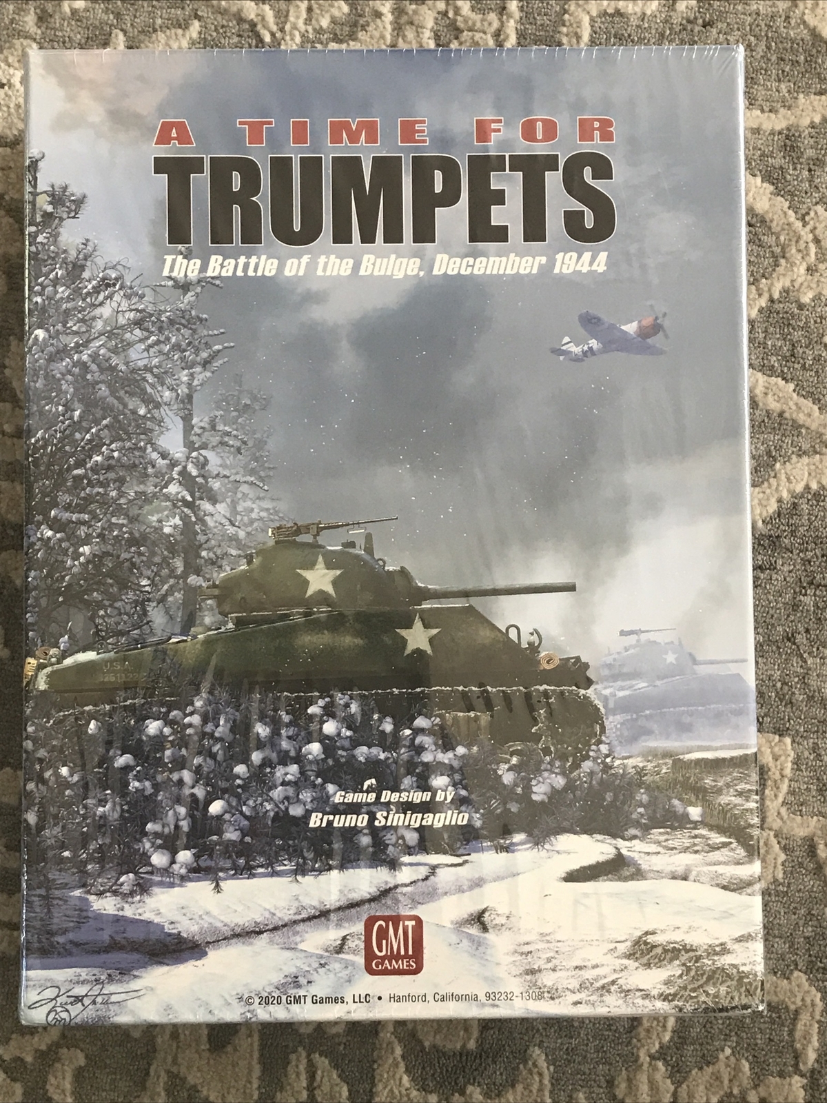 A Time for Trumpets: The Battle of the Bulge, December 1944 GMT Games New Shrink