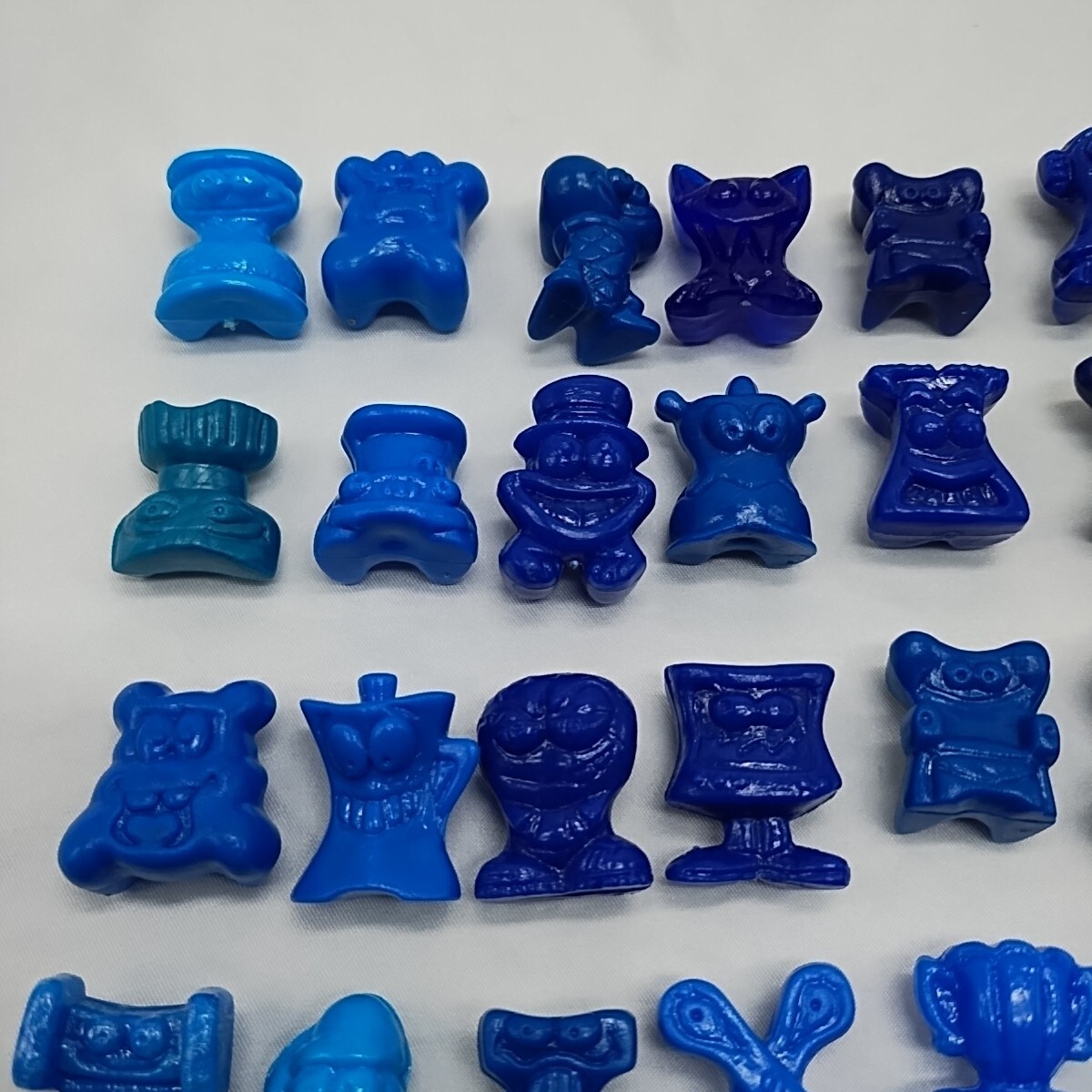 Lot Of (53) Opaque Light Blue Solid Color Crazy Bone GoGos And JoJos