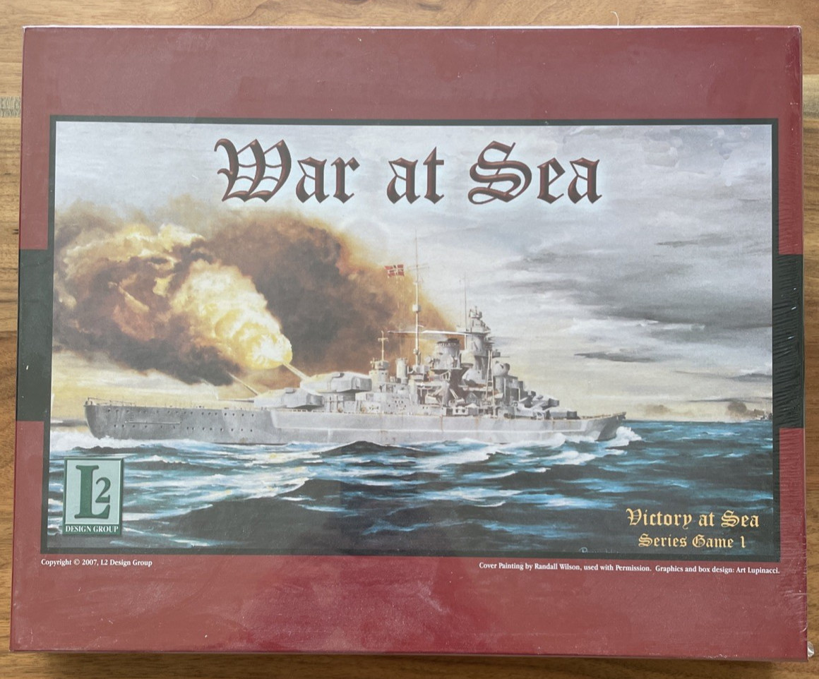 L2 Design Group 2007 – WAR AT SEA – Wargame NEW IN SHRINK