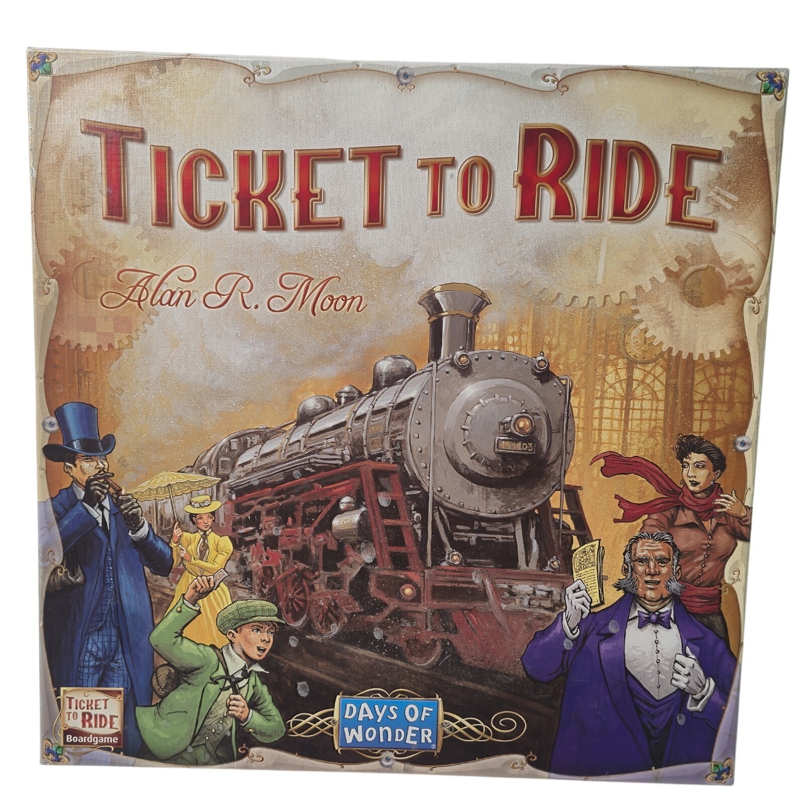Days of Wonder Ticket To Ride by Alan R. Moon Train Adventure Board Game