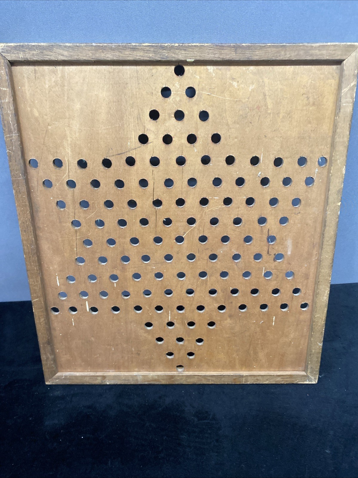 Vintage Hop Ching Chinese Checkers Game Board J. Pressman Co. NY 2729
