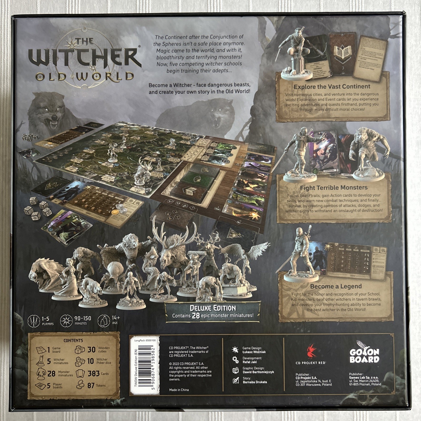 Witcher Old World CD Projekt Red Deluxe Edition + Skellige Legendary Expansions