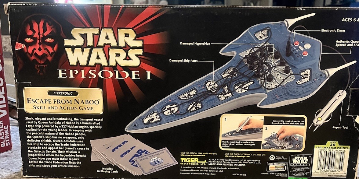Lot Of Star Wars Electronic Skill and Action Games