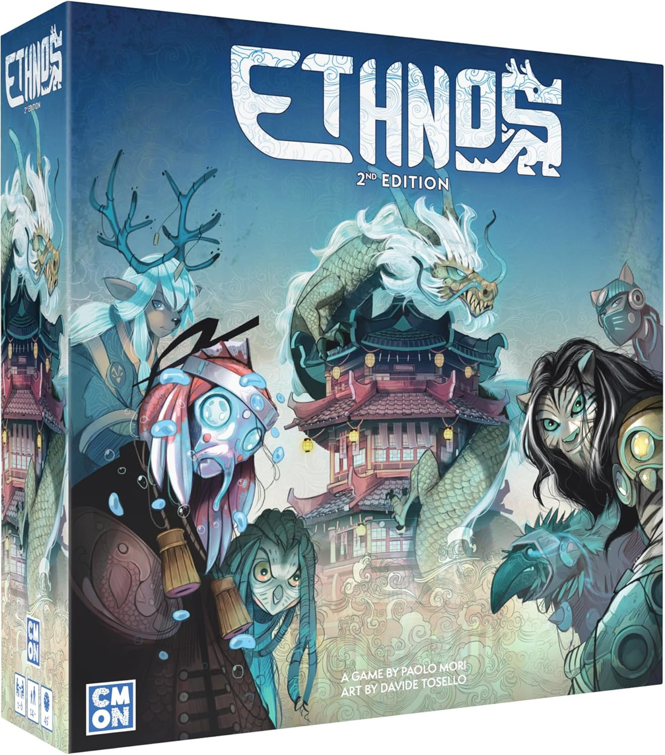 Ethnos Board Game (2Nd Edition) – Command Powerful Clans! Area Control Strategy