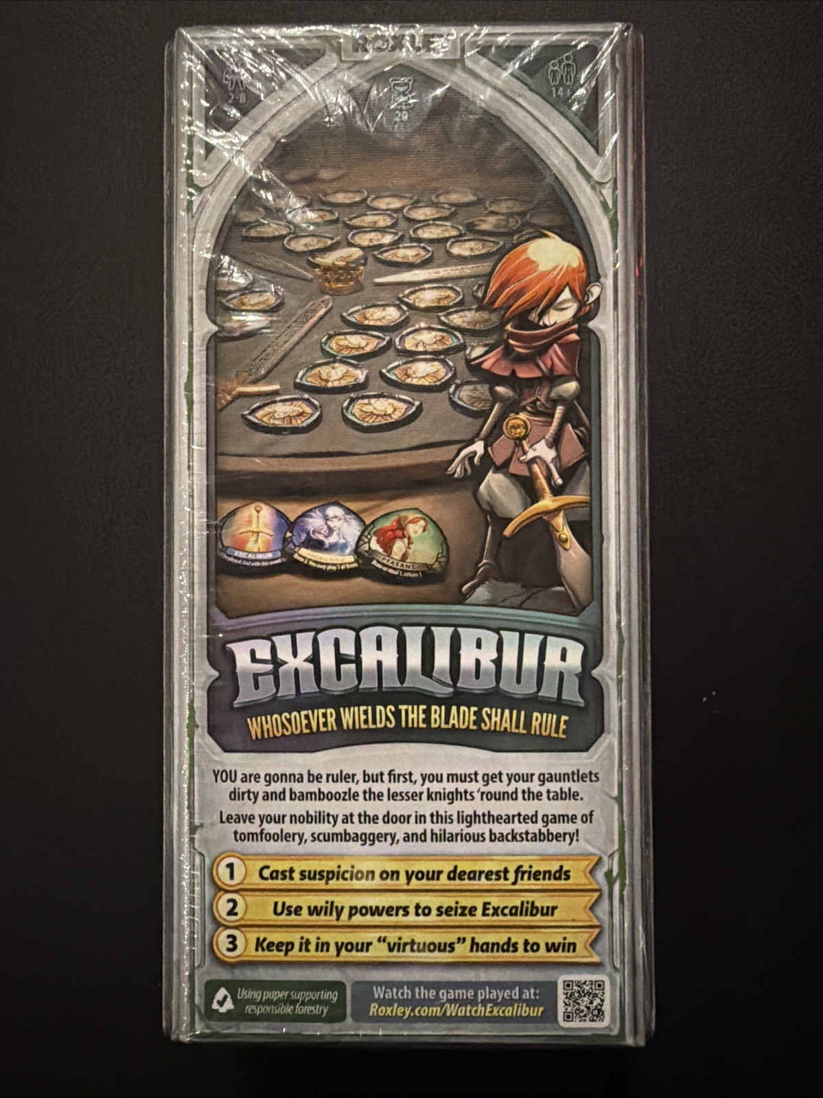 EXCALIBUR BOARD GAME Roxley Collector’s Edition 2026