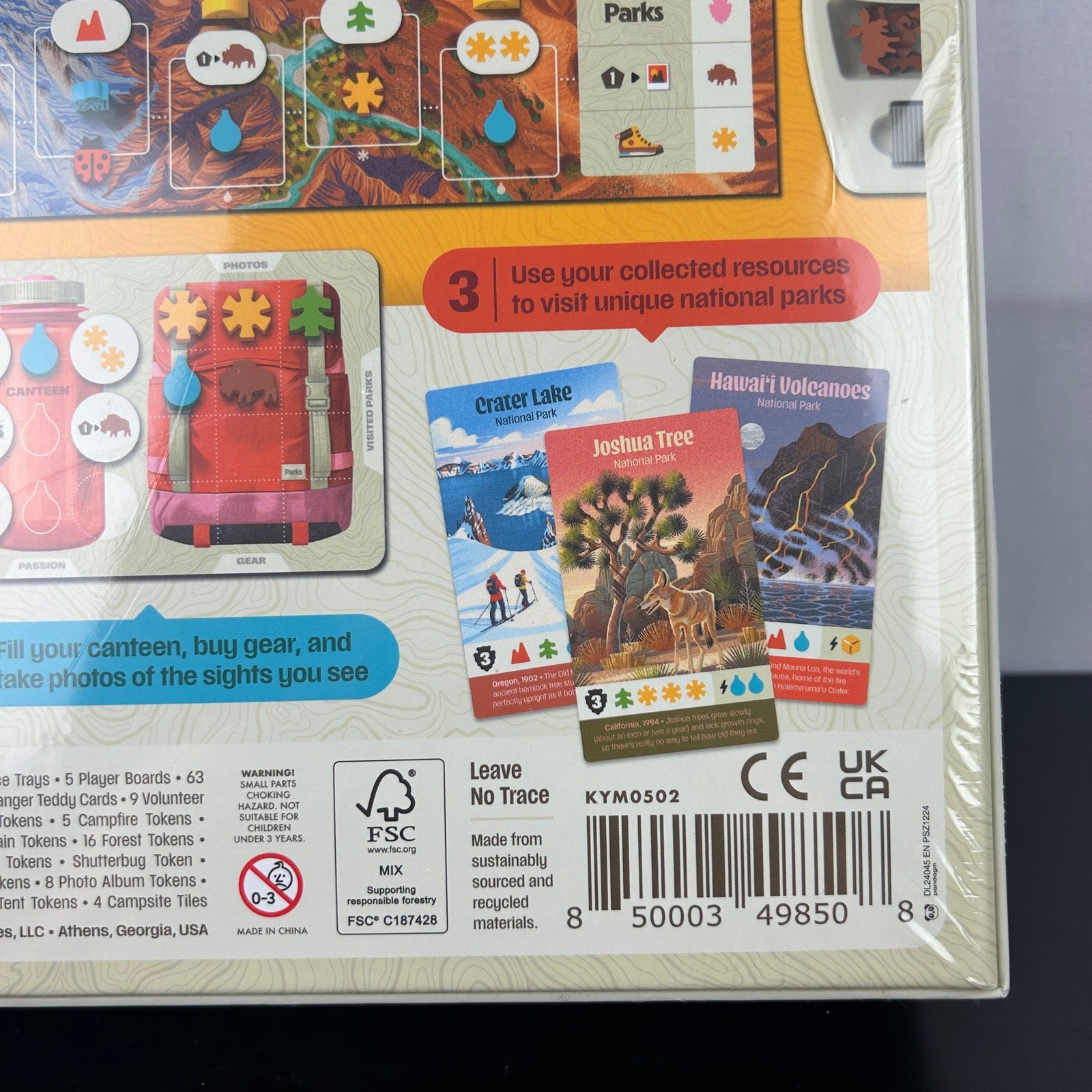 Parks The National Parks Game 2nd Edition Keymaster Audobon 850003498508