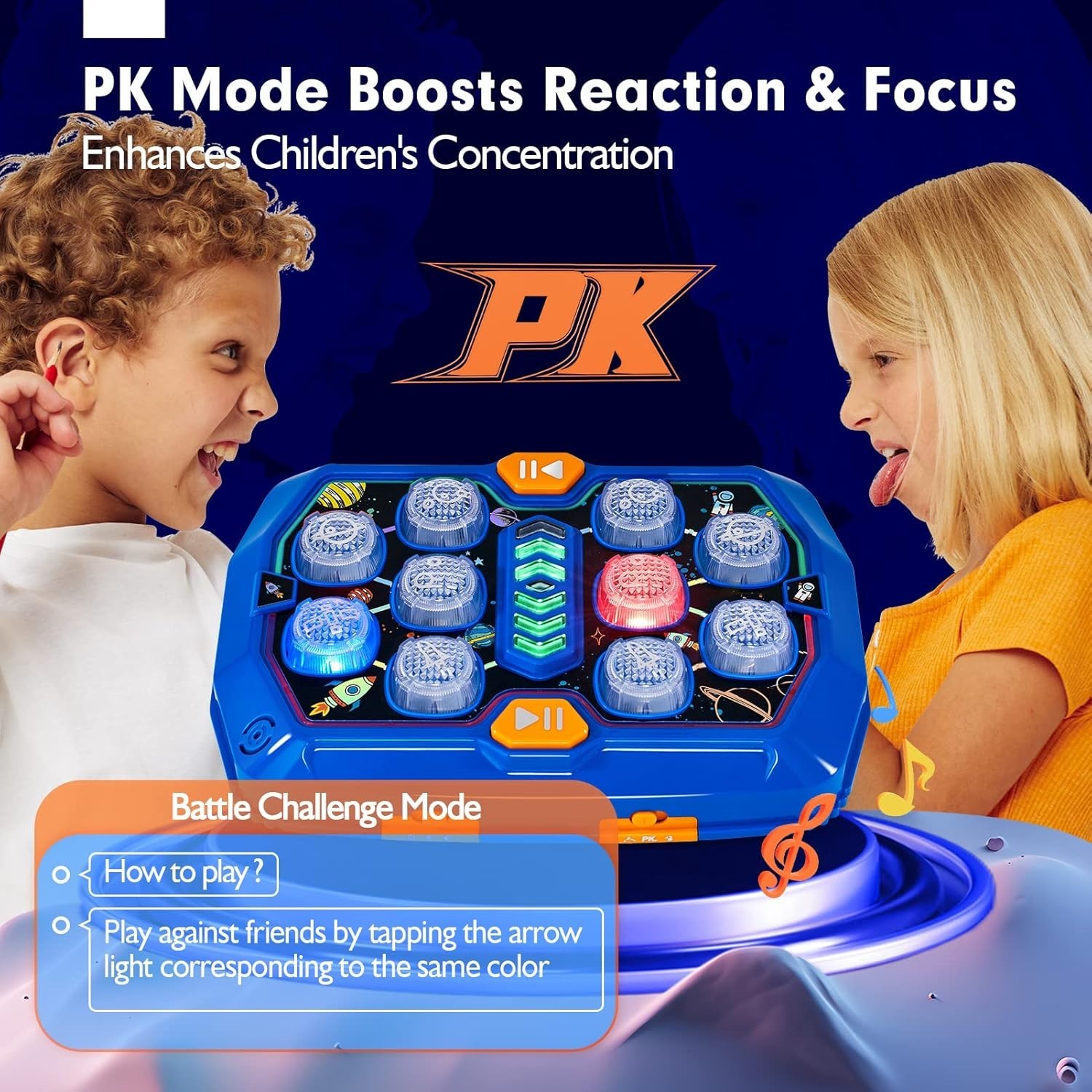 STEM Whack-a-Mole Game for Kids – Interactive Fun for Ages 3-8 with Safety Focus